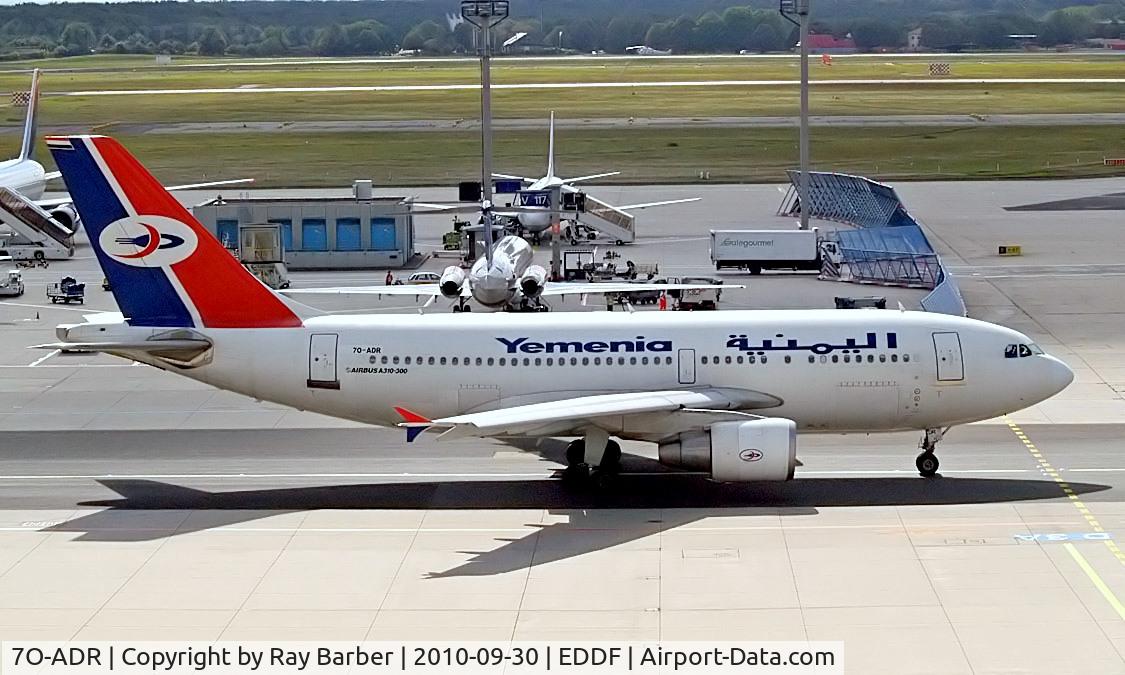 7O-ADR, 1991 Airbus A310-324 C/N 568, Airbus A310-324ET [568] (Yemenia Airways) Frankfurt~D 15/09/2007