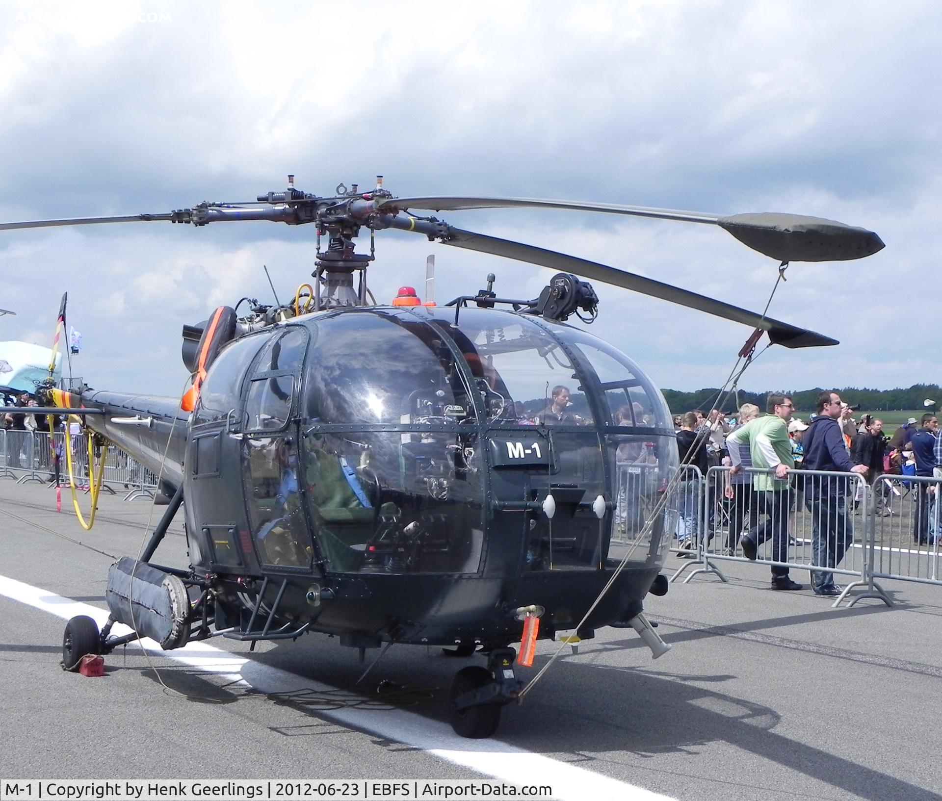 M-1, 1981 Sud Aviation SA-316B Alouette III C/N 1812, Florennes Int'l Airshow - June 2012