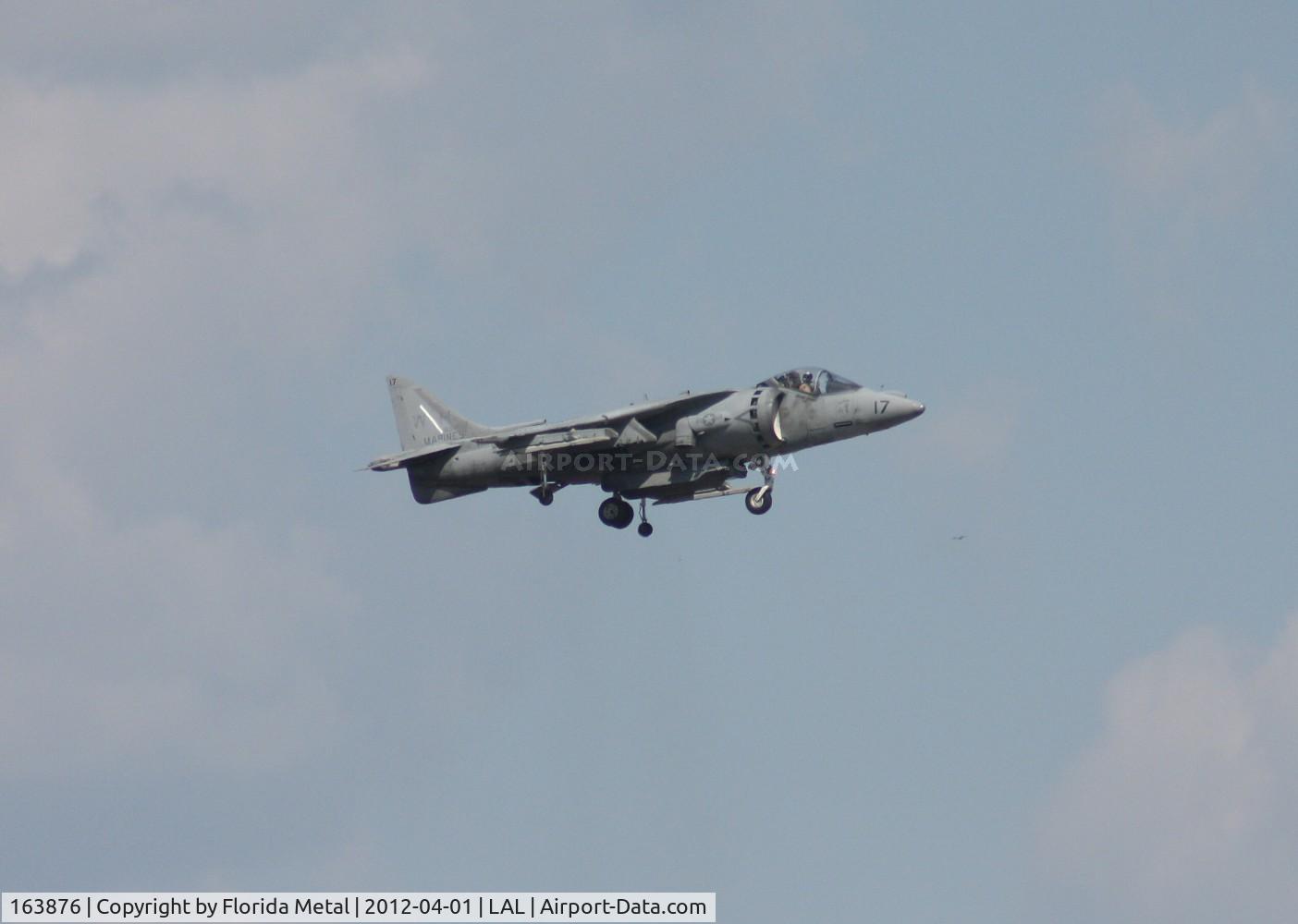 163876, McDonnell Douglas AV-8B Harrier II C/N 184, Harrier demo