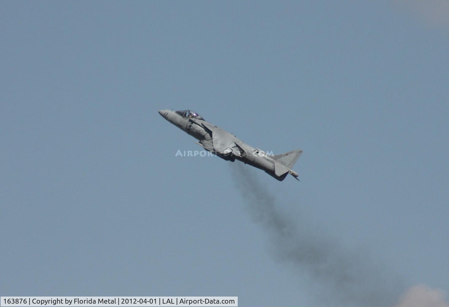 163876, McDonnell Douglas AV-8B Harrier II C/N 184, Harrier demo