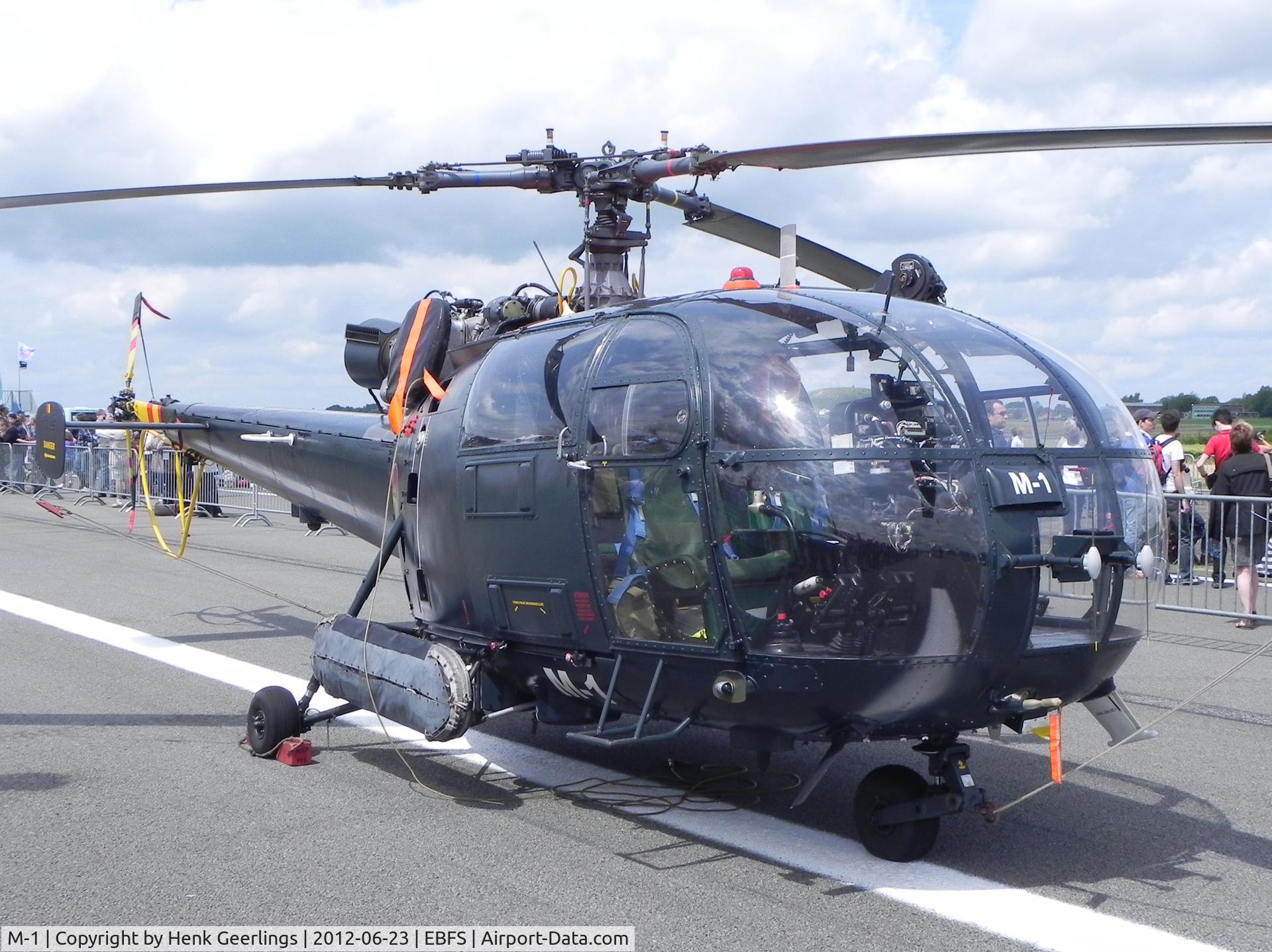 M-1, 1981 Sud Aviation SA-316B Alouette III C/N 1812, Florennes Int'l Airshow - June 2012