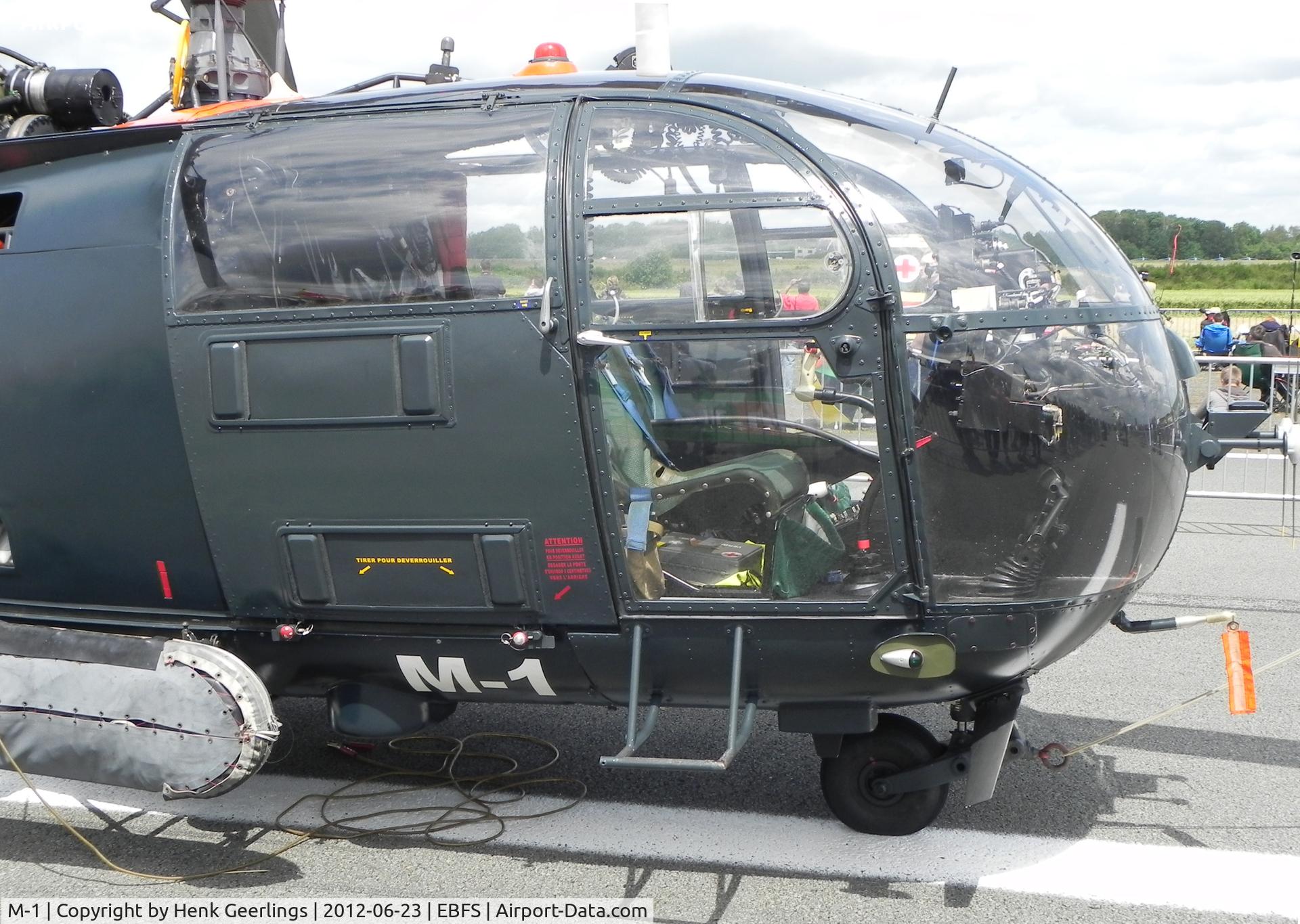 M-1, 1981 Sud Aviation SA-316B Alouette III C/N 1812, Florennes Int'l Airshow - June 2012