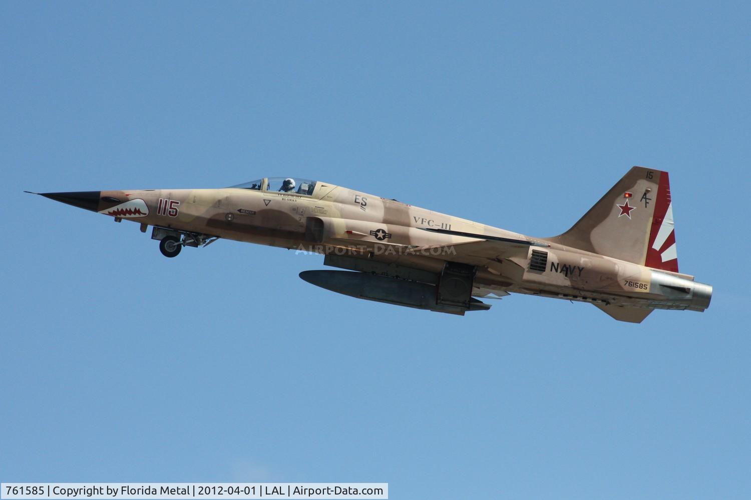 761585, Northrop F-5N Tiger II C/N L.1060, F-5 Tiger II