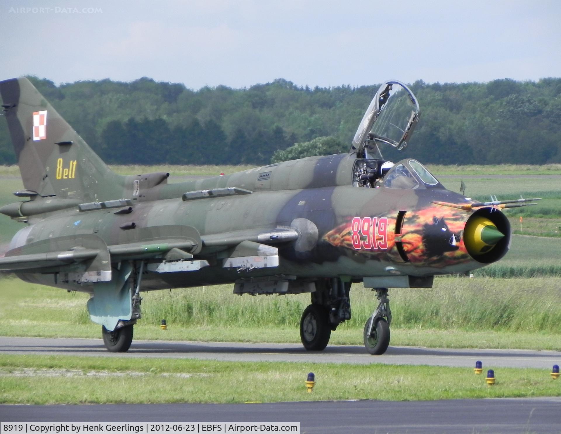 8919, Sukhoi Su-22M-4 C/N 28919, Florennes Int'l Airshow - June 2012
