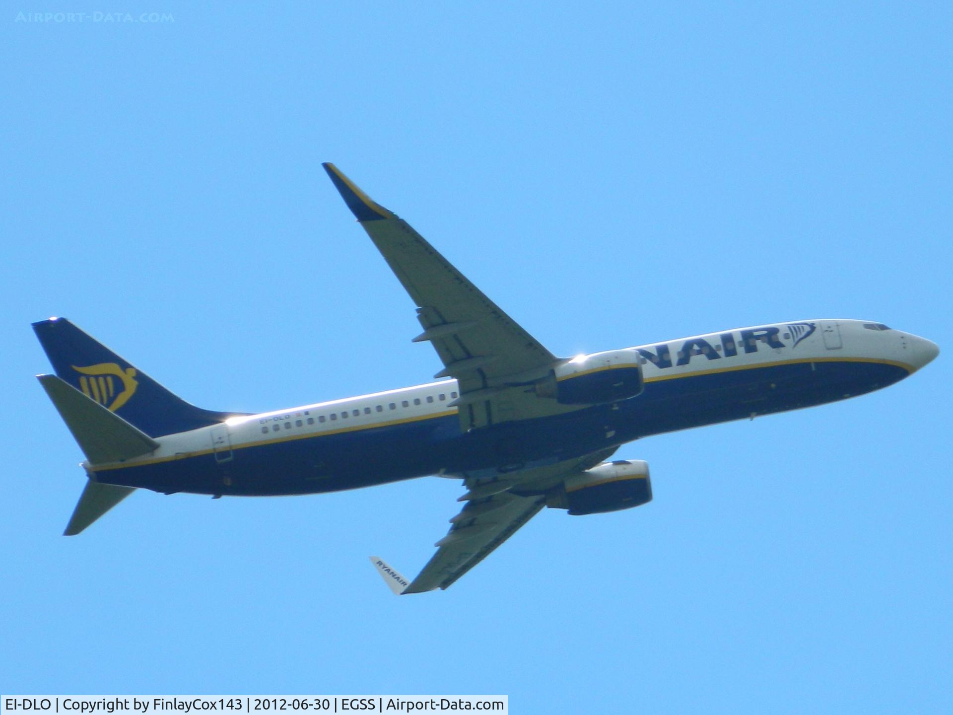 EI-DLO, 2006 Boeing 737-8AS C/N 34178, Ryanair Boeing 737-8AS at London Stansted