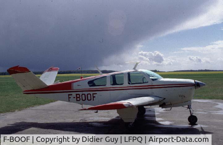 F-BOOF, Beech V35A Bonanza C/N D-8635, Fontenay-Trésigny (LFPQ)