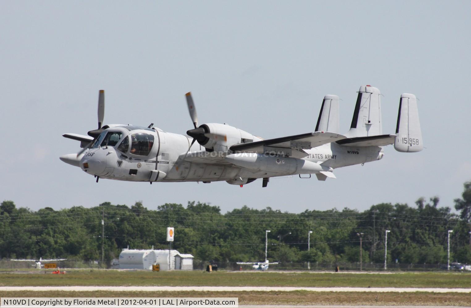 N10VD, 1968 Grumman OV-1D Mohawk C/N 162C, Grumman OV-1