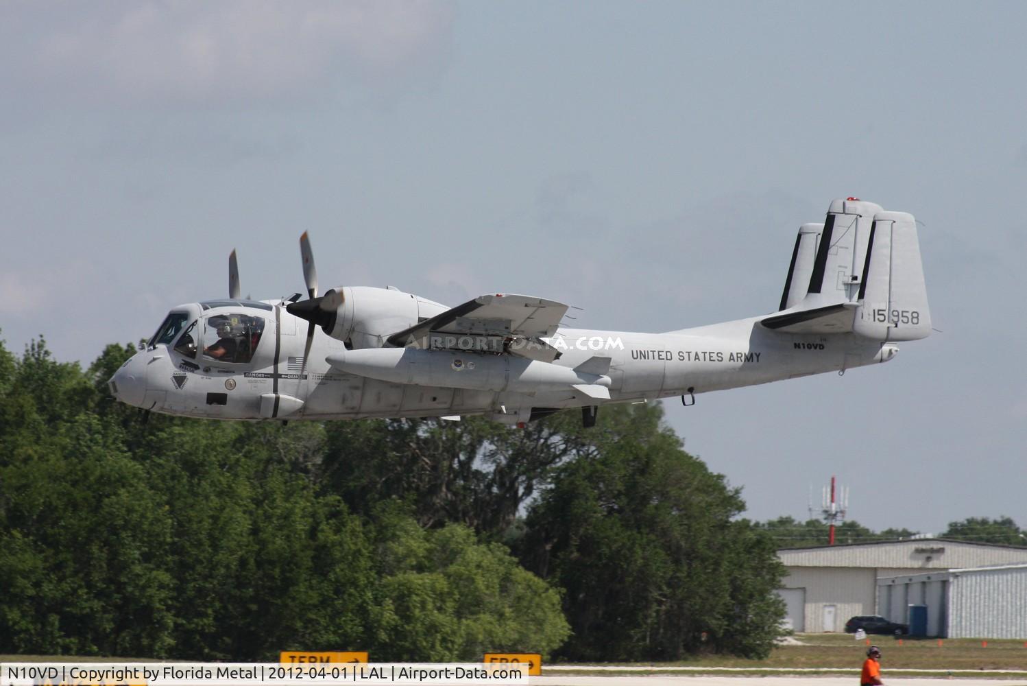 N10VD, 1968 Grumman OV-1D Mohawk C/N 162C, OV-1 Mohawk