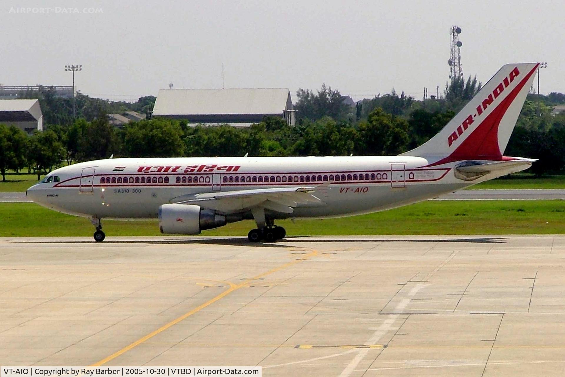 VT-AIO, 1994 Airbus A310-324 C/N 693, Airbus A310-324 [693] (Air India) Bangkok~HS 30/10/2005