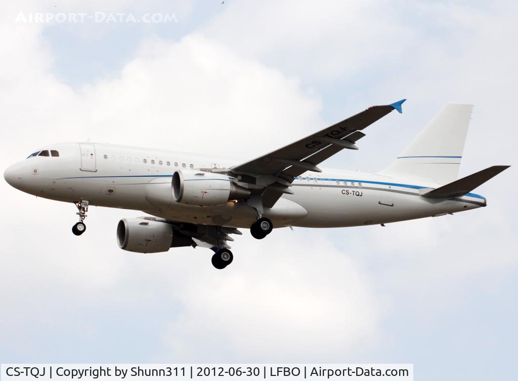 CS-TQJ, 2006 Airbus A319-115CJ C/N 2675, Landing rwy 32L