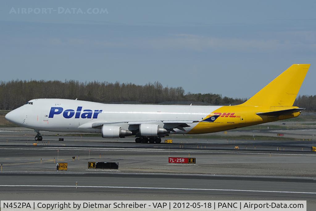 N452PA, 2000 Boeing 747-46NF C/N 30810, Polar Air cargo Boeing 747-400