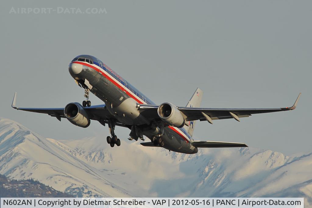 N602AN, 1995 Boeing 757-223 C/N 27053, American Airlines Boeing 757-200