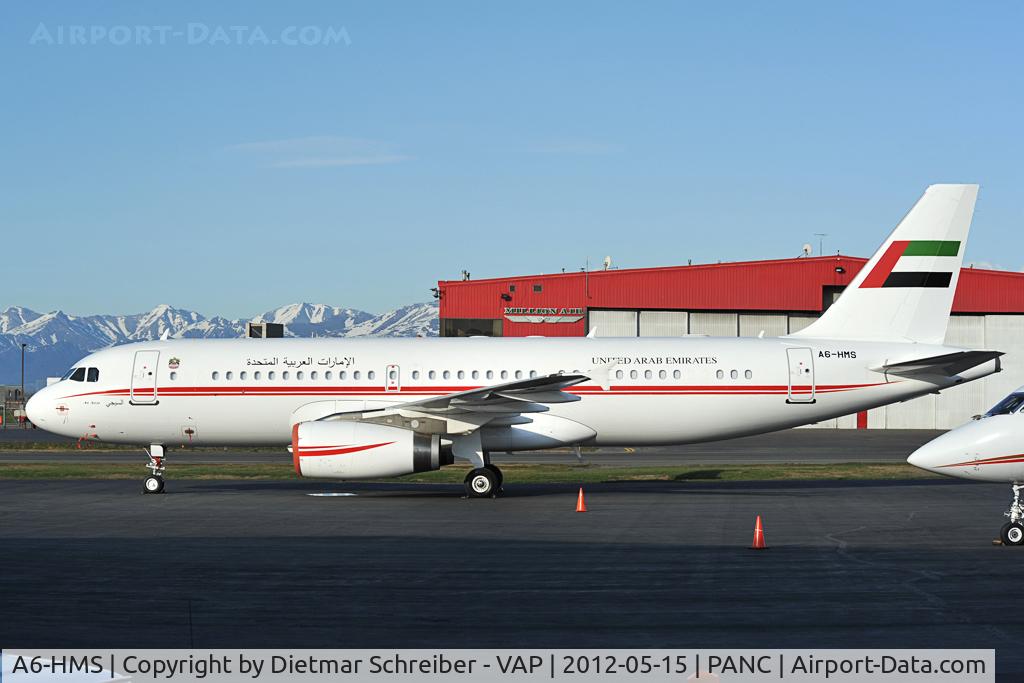 A6-HMS, 2008 Airbus A320-232X C/N 3379, UAE Government Airbus 320