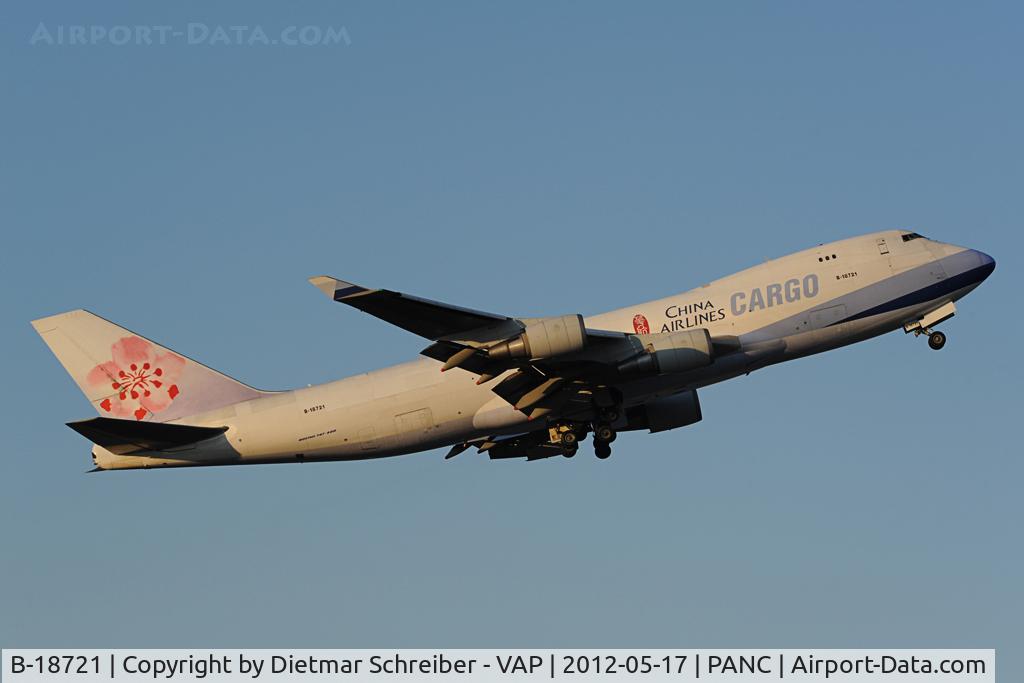 B-18721, 2005 Boeing 747-409F/SCD C/N 33738, China Airlines Boeing 747-400