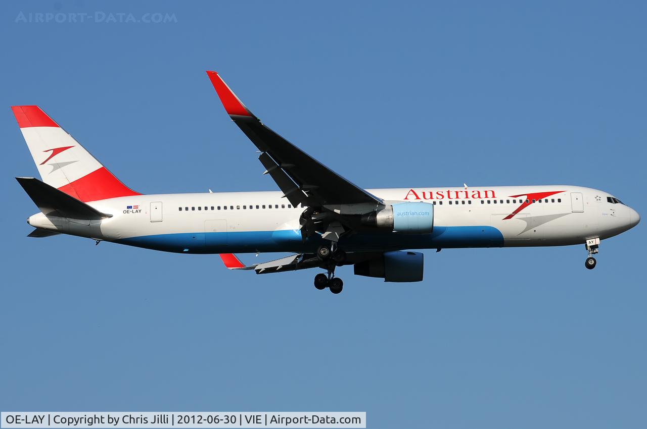 OE-LAY, 1998 Boeing 767-3Z9/ER C/N 29867, Austrian Airlines