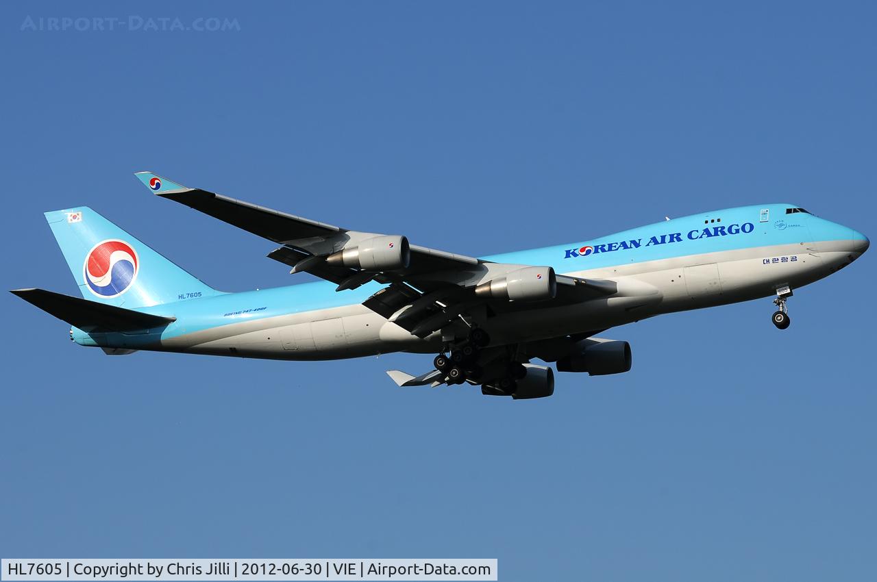 HL7605, 2006 Boeing 747-4B5ERF C/N 35526, Korean Air Cargo
