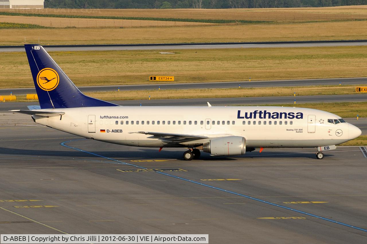 D-ABEB, 1991 Boeing 737-330 C/N 25148, Lufthansa