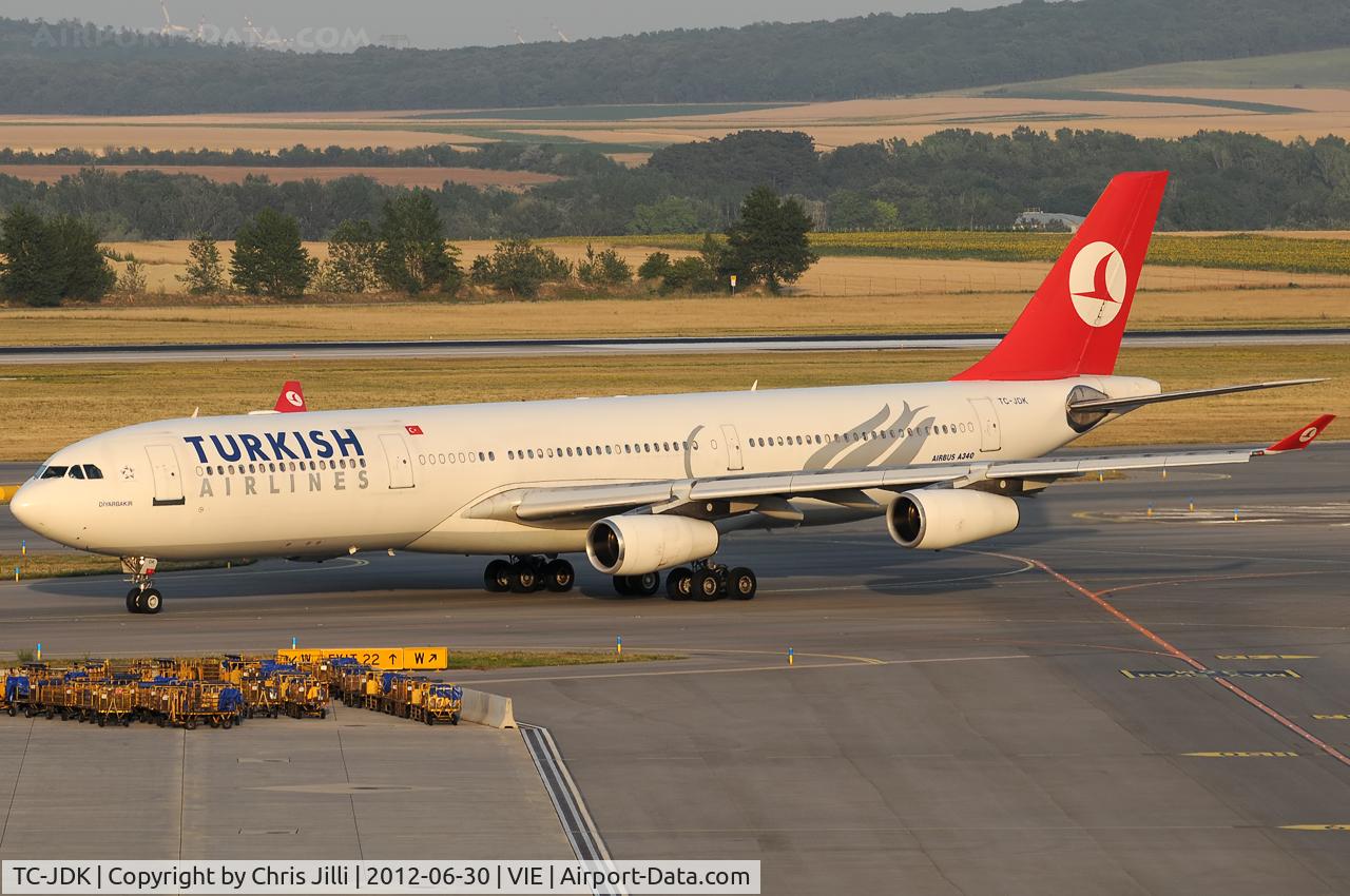 TC-JDK, 1993 Airbus A340-311 C/N 025, Turkish Airlines