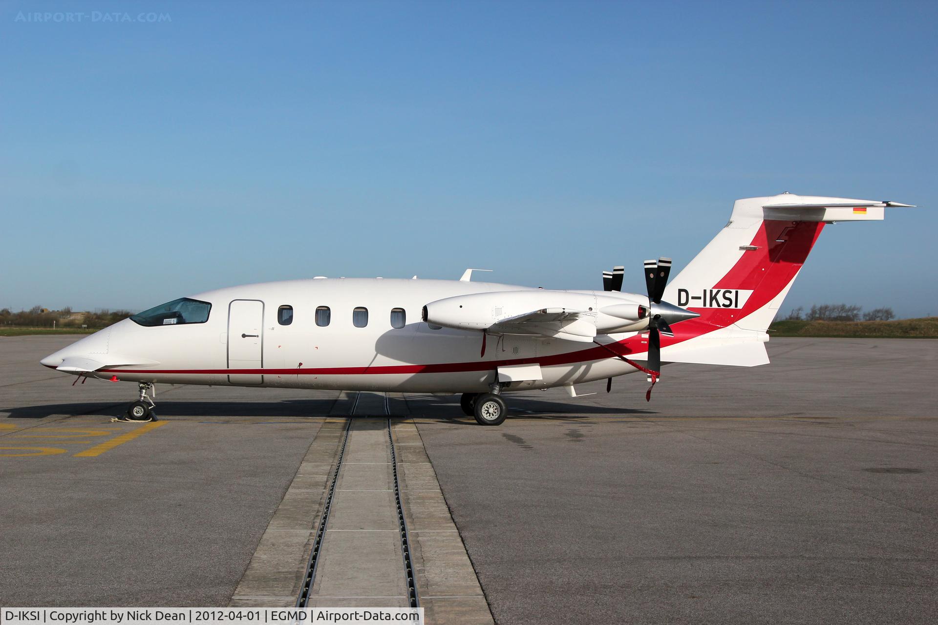 D-IKSI, 2008 Piaggio P-180 Avanti II C/N 1165, EGMD/LYX