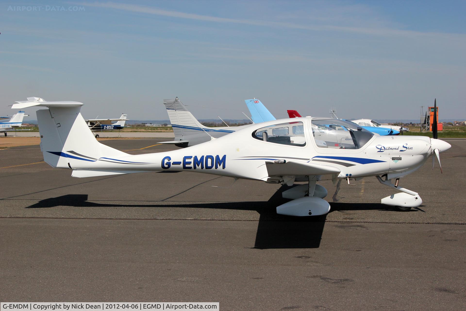 G-EMDM, 2000 Diamond DA-40 Diamond Star C/N 40.009, EGMD/LYX