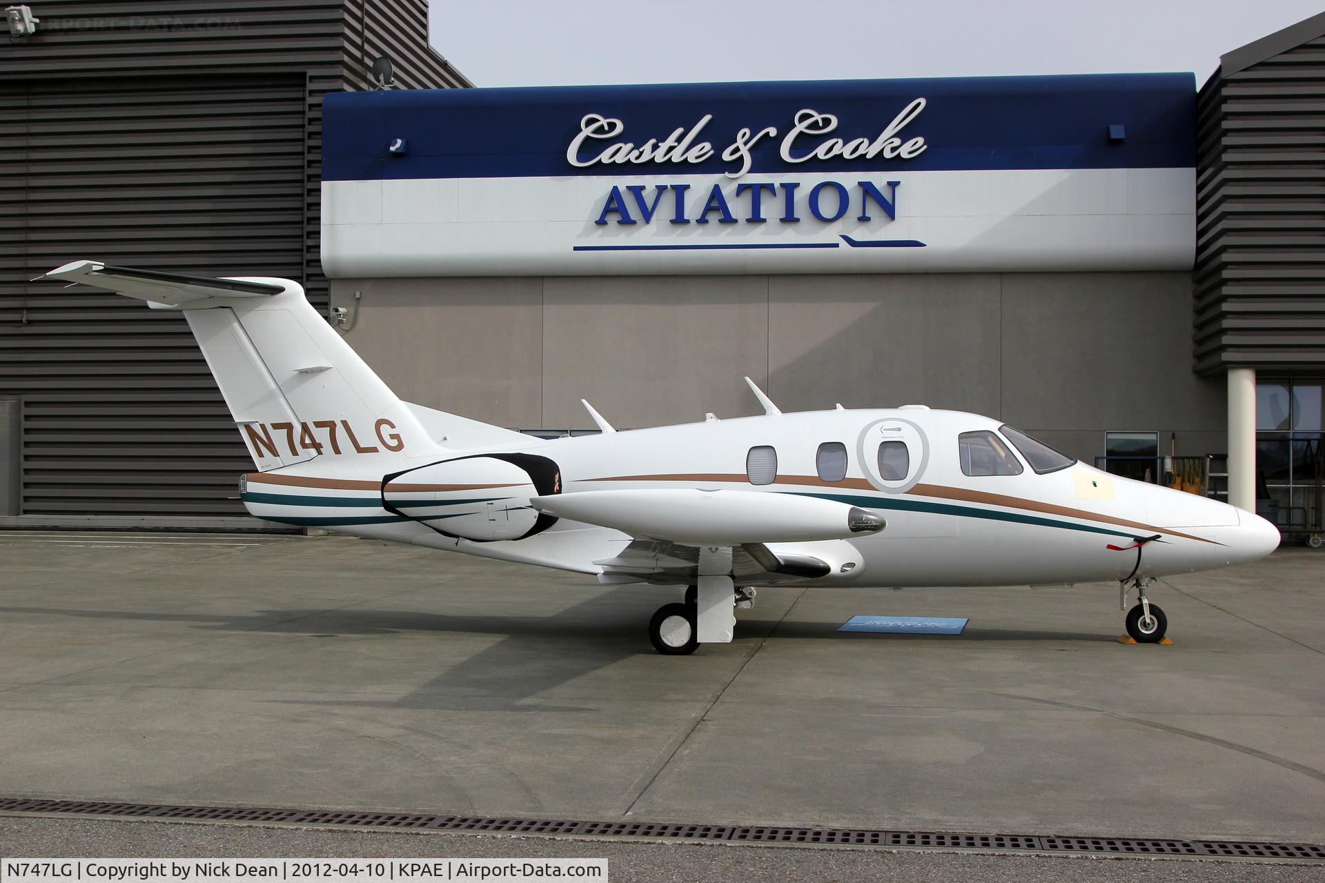 N747LG, 2008 Eclipse Aviation Corp EA500 C/N 000235, KPAE/PAE