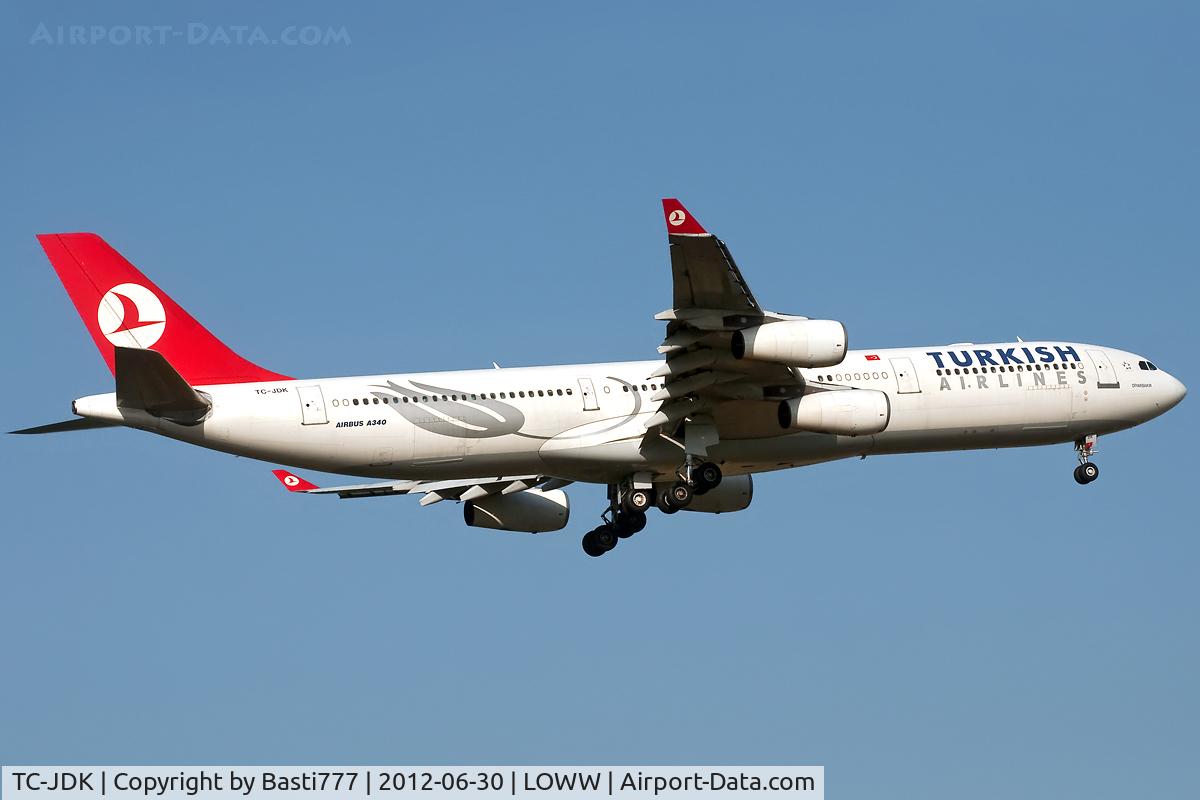 TC-JDK, 1993 Airbus A340-311 C/N 025, TC-JDK@Vienna