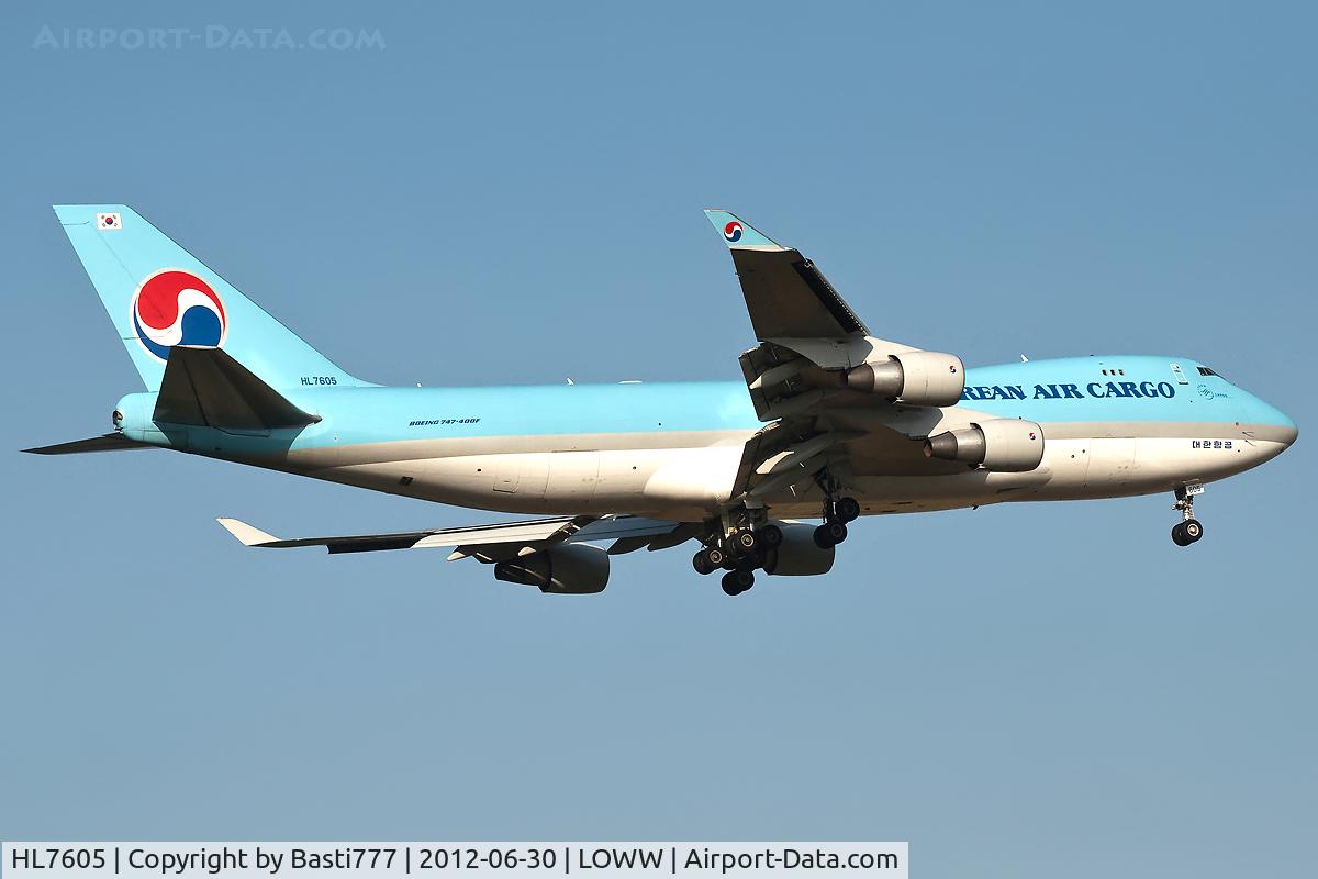 HL7605, 2006 Boeing 747-4B5ERF C/N 35526, HL7605@Vienna
