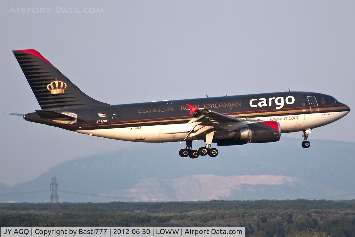 JY-AGQ, 1987 Airbus A310-304F C/N 445, JY-AGQ@Vienna