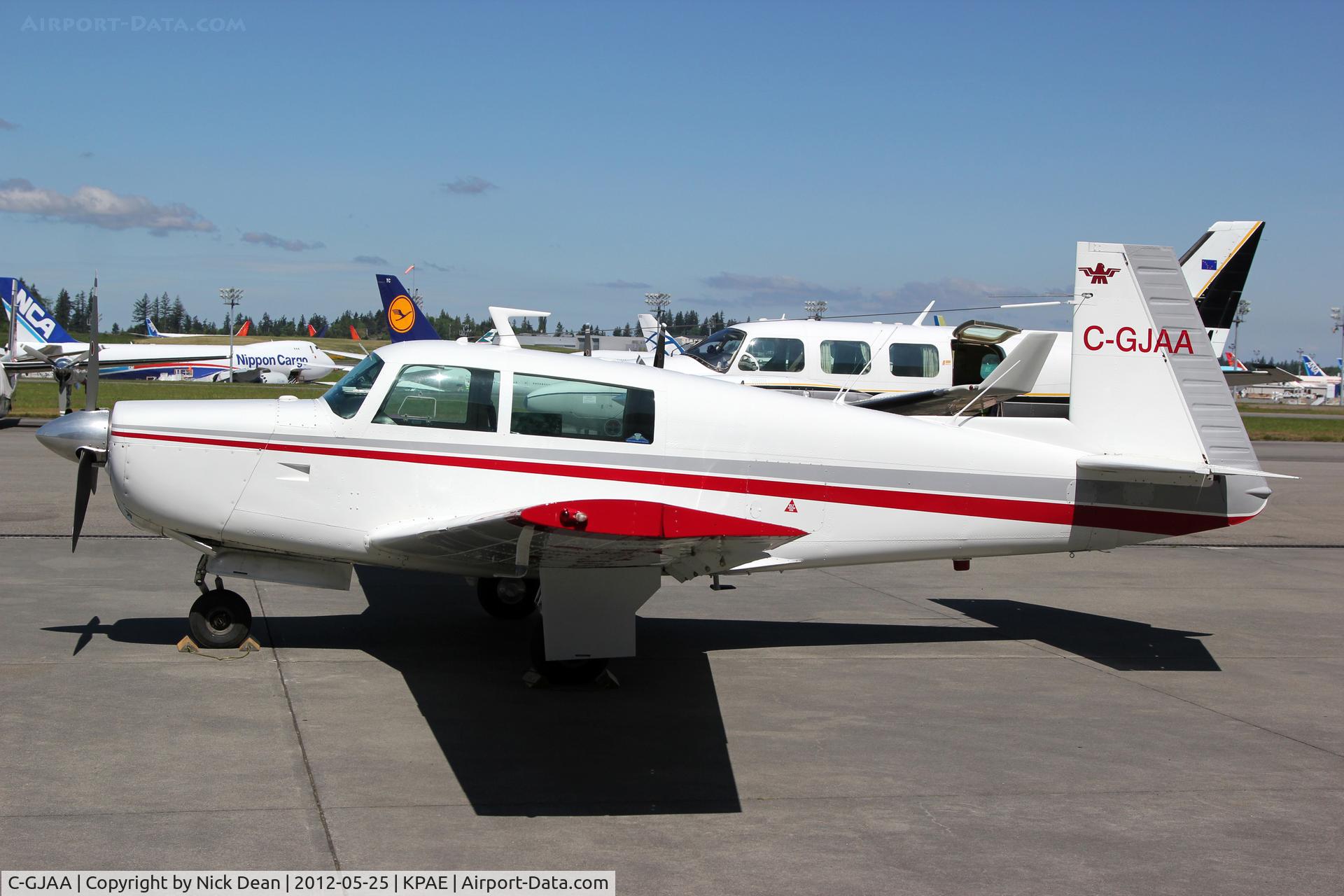 C-GJAA, 1976 Mooney M20F Executive C/N 22-1394, KPAE/PAE