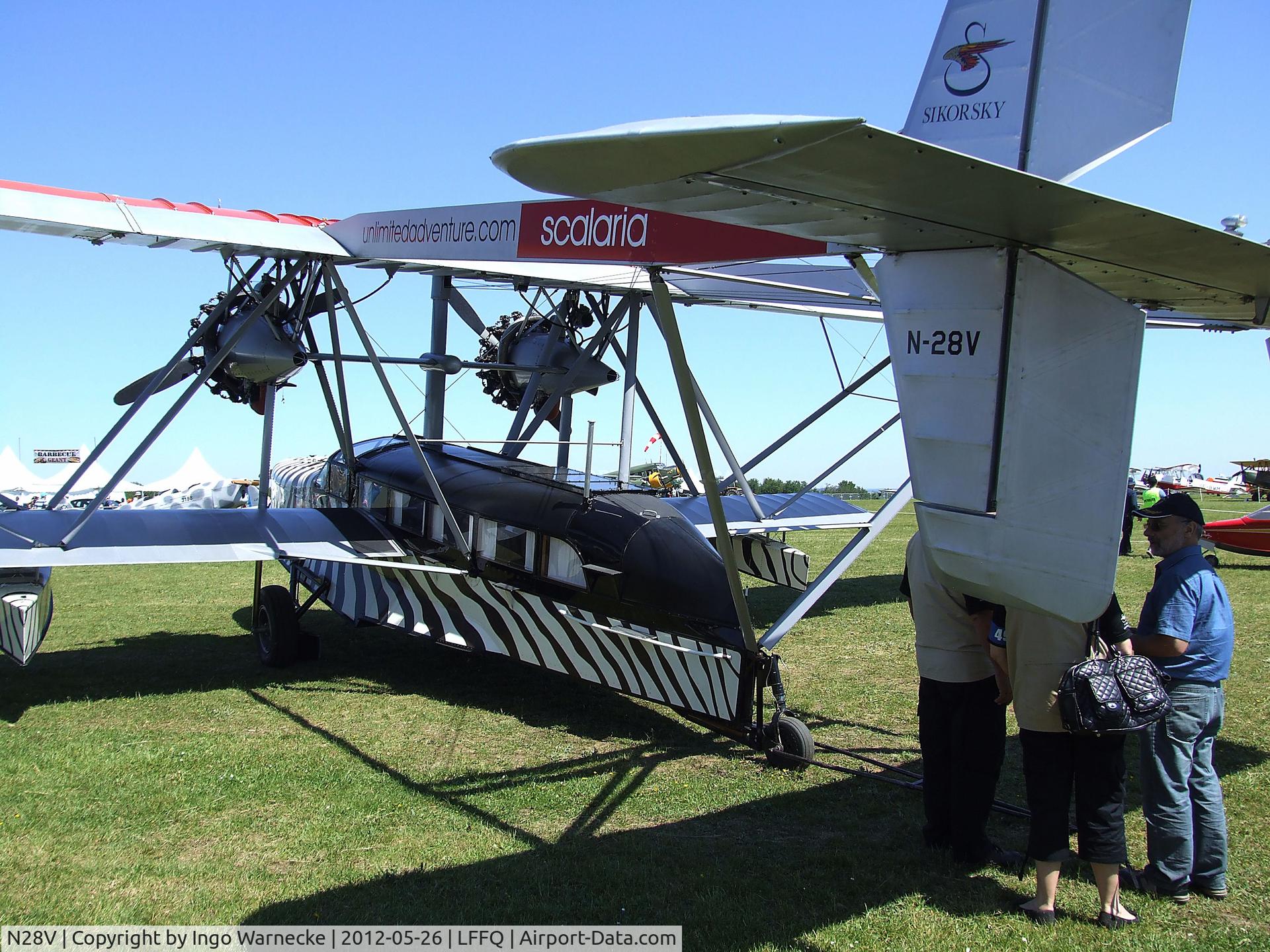 N28V, 2001 Sikorsky S-38B (Replica) C/N B414-20, Sikorsky (Born Again Restorations) S-38B at the Meeting Aerien 2012, La-Ferte-Alais