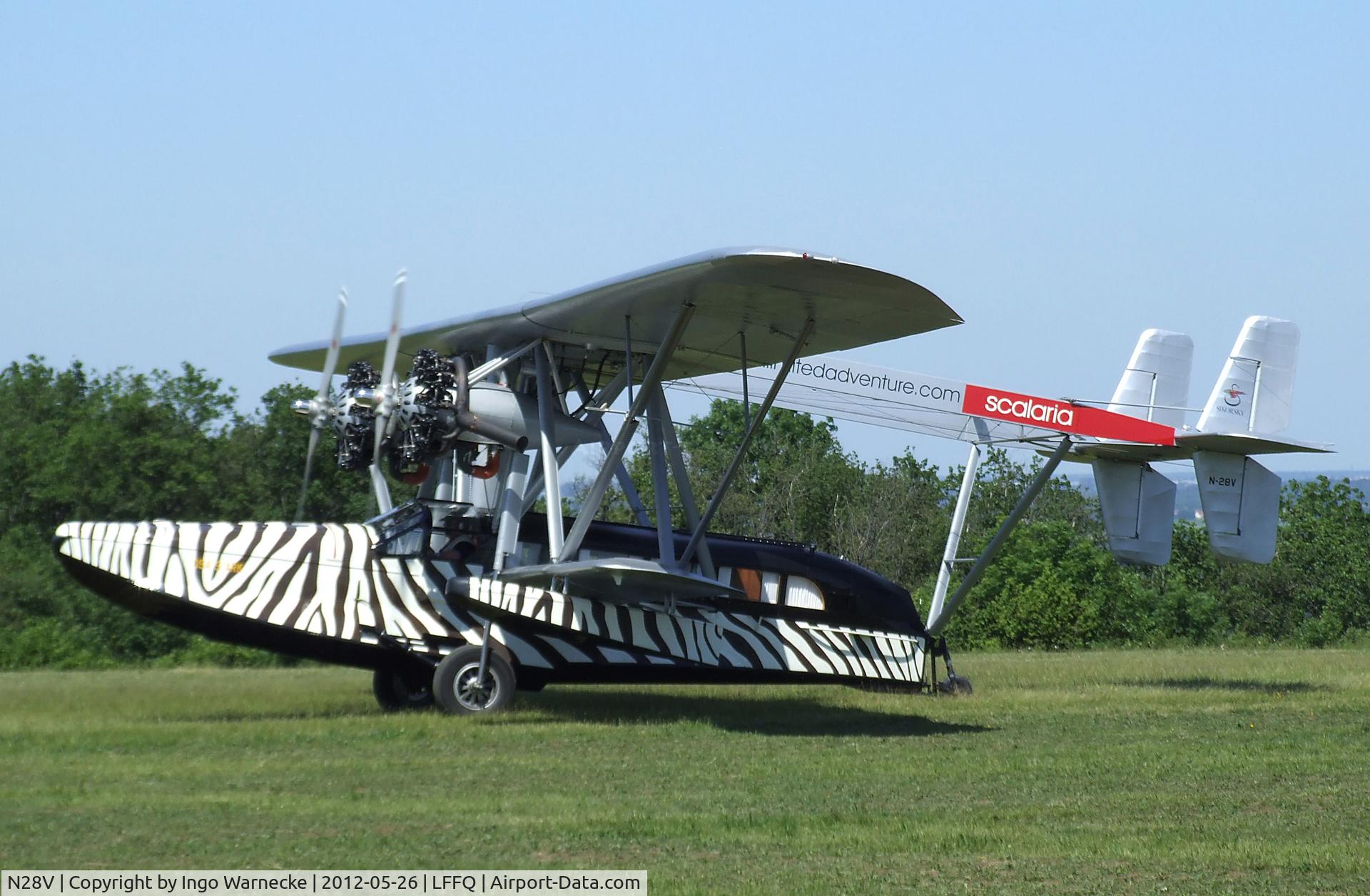 N28V, 2001 Sikorsky S-38B (Replica) C/N B414-20, Sikorsky (Born Again Restorations) S-38B at the Meeting Aerien 2012, La-Ferte-Alais