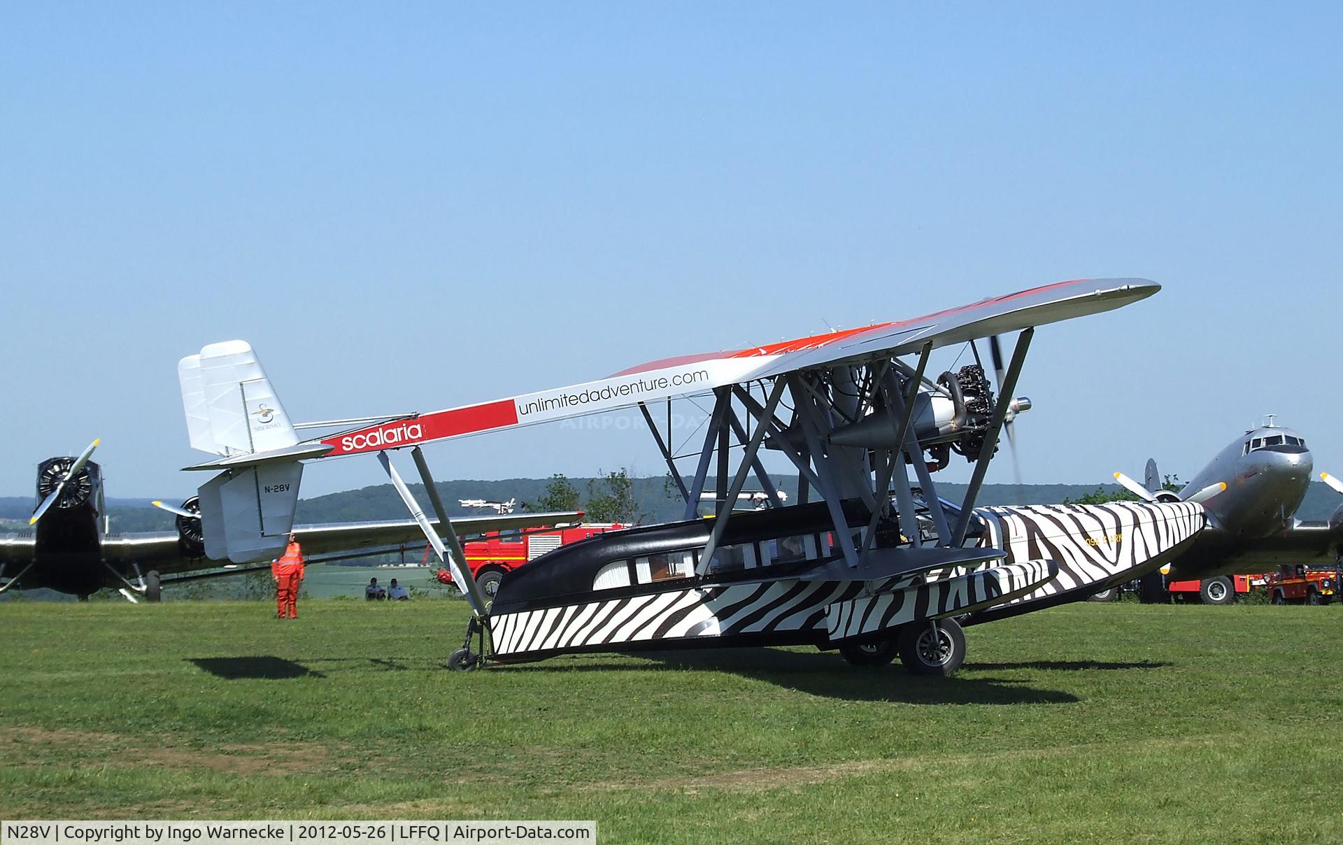 N28V, 2001 Sikorsky S-38B (Replica) C/N B414-20, Sikorsky (Born Again Restorations) S-38B at the Meeting Aerien 2012, La-Ferte-Alais