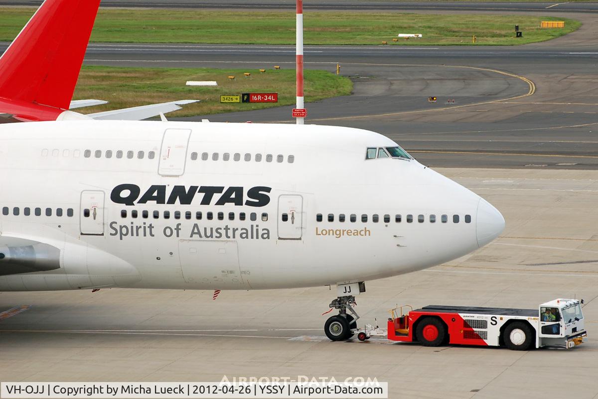 VH-OJJ, 1991 Boeing 747-438 C/N 24974, At Sydney