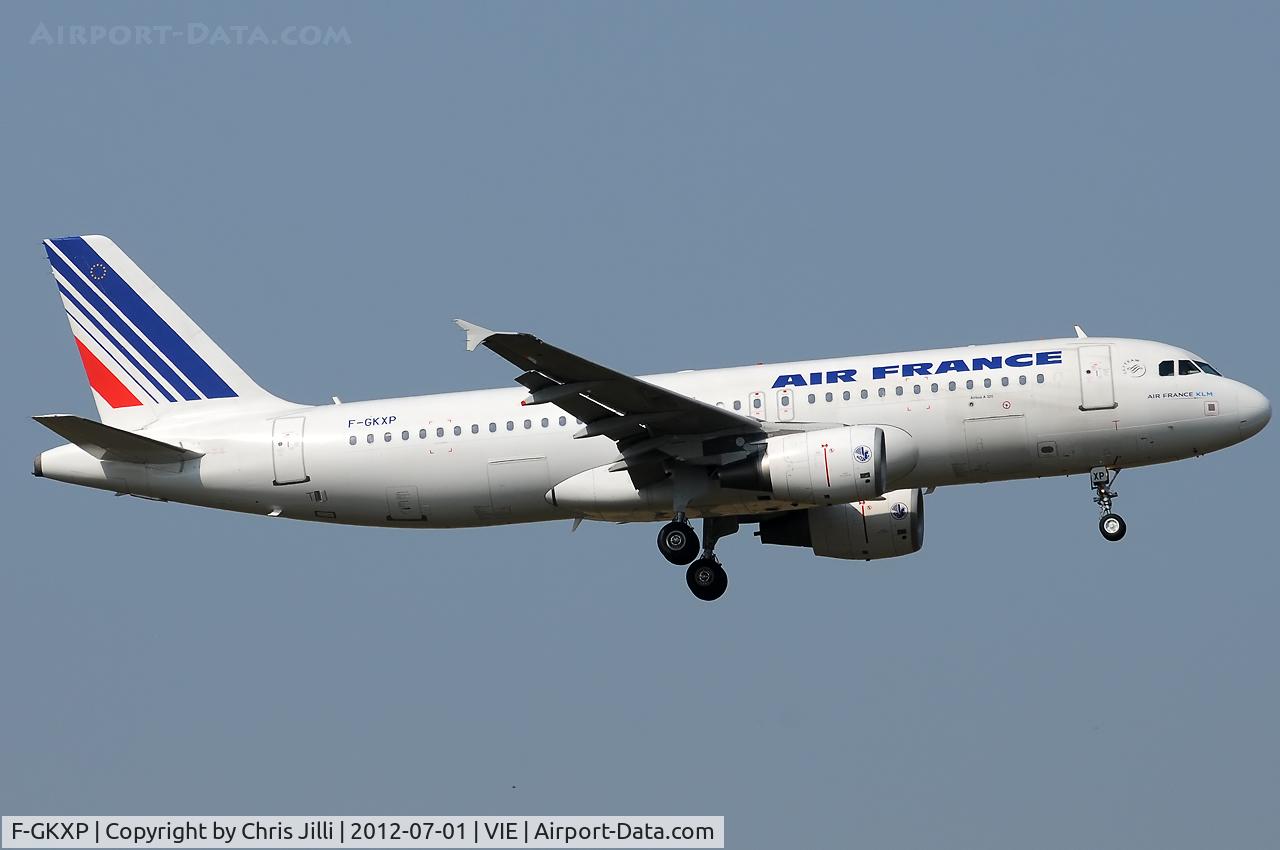 F-GKXP, 2008 Airbus A320-214 C/N 3470, Air France