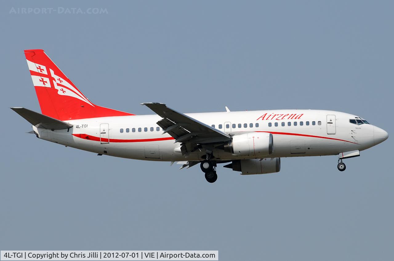 4L-TGI, 1996 Boeing 737-505 C/N 26336, Airzena - Georgian Airways