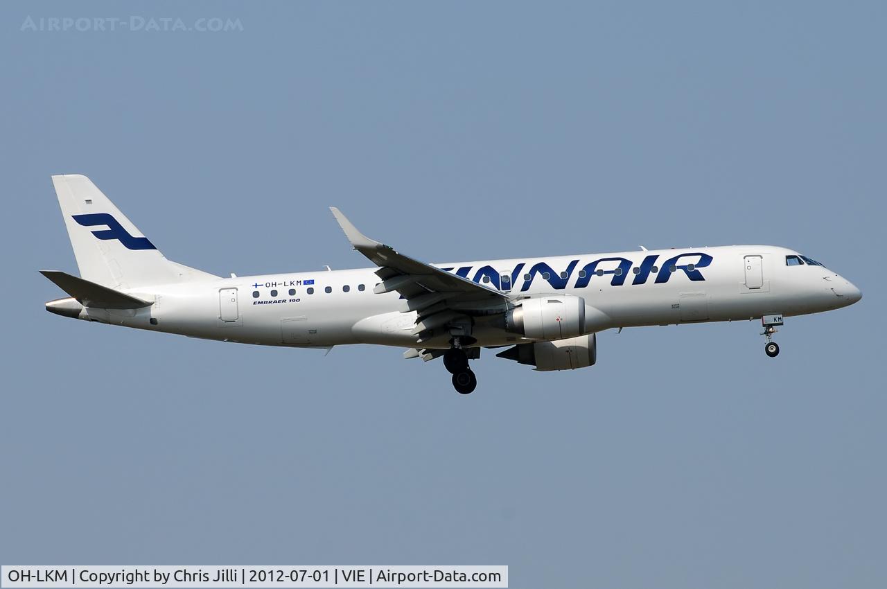 OH-LKM, 2008 Embraer 190LR (ERJ-190-100LR) C/N 19000160, Finnair