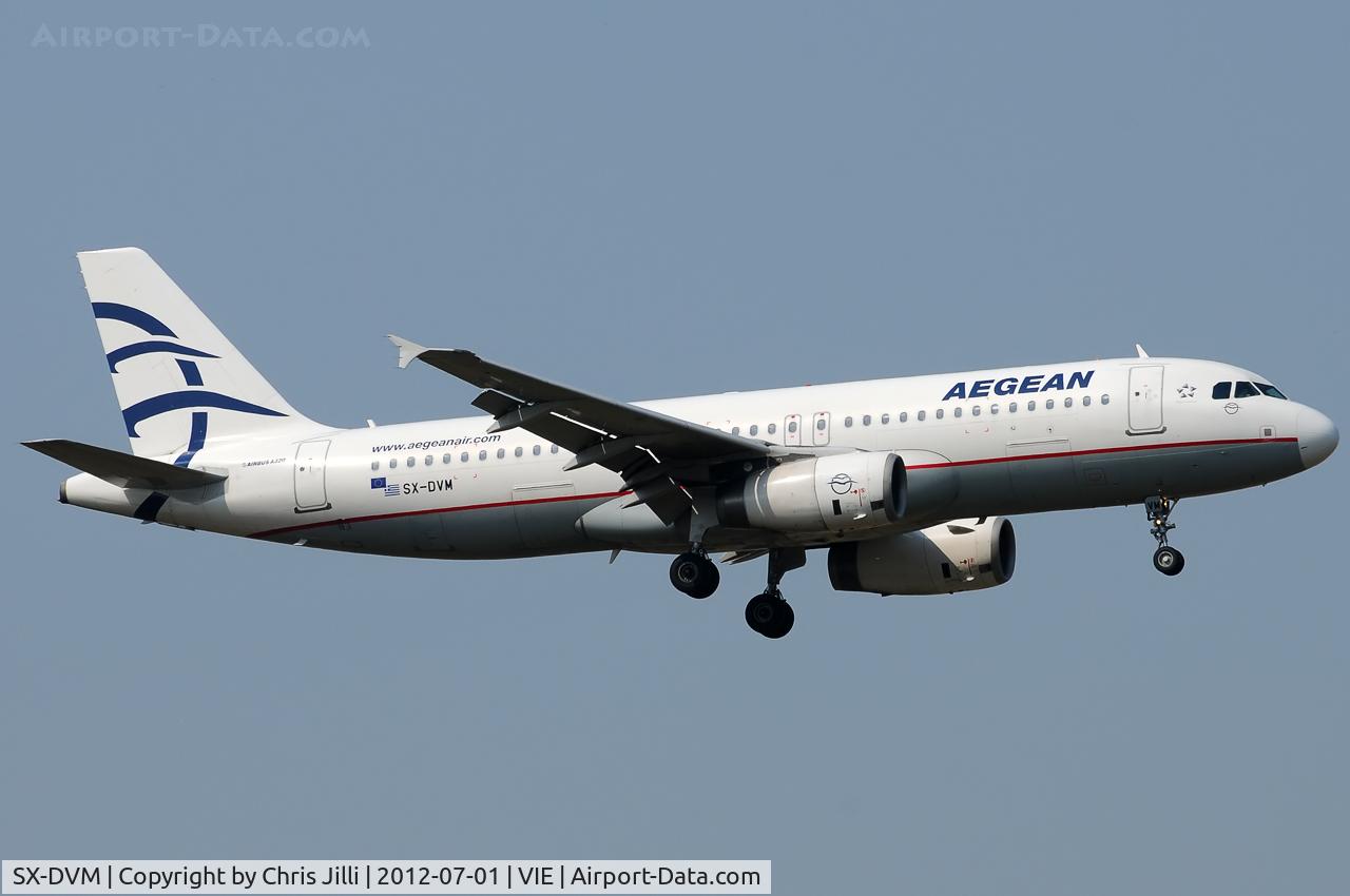 SX-DVM, 2008 Airbus A320-232 C/N 3439, Aegean