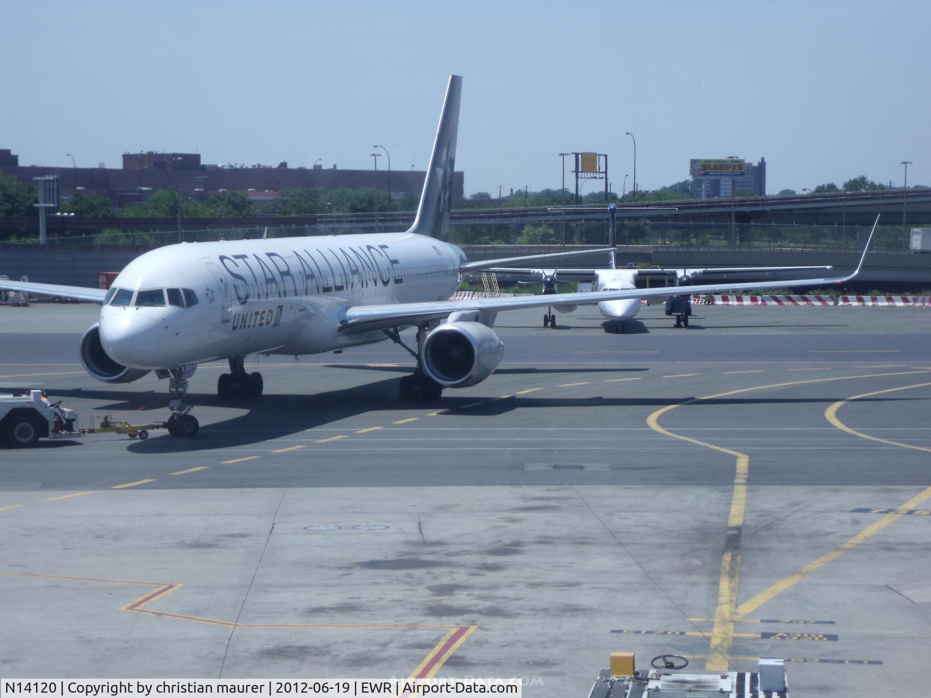 N14120, 1997 Boeing 757-224 C/N 27562, united 757 going to lima peru