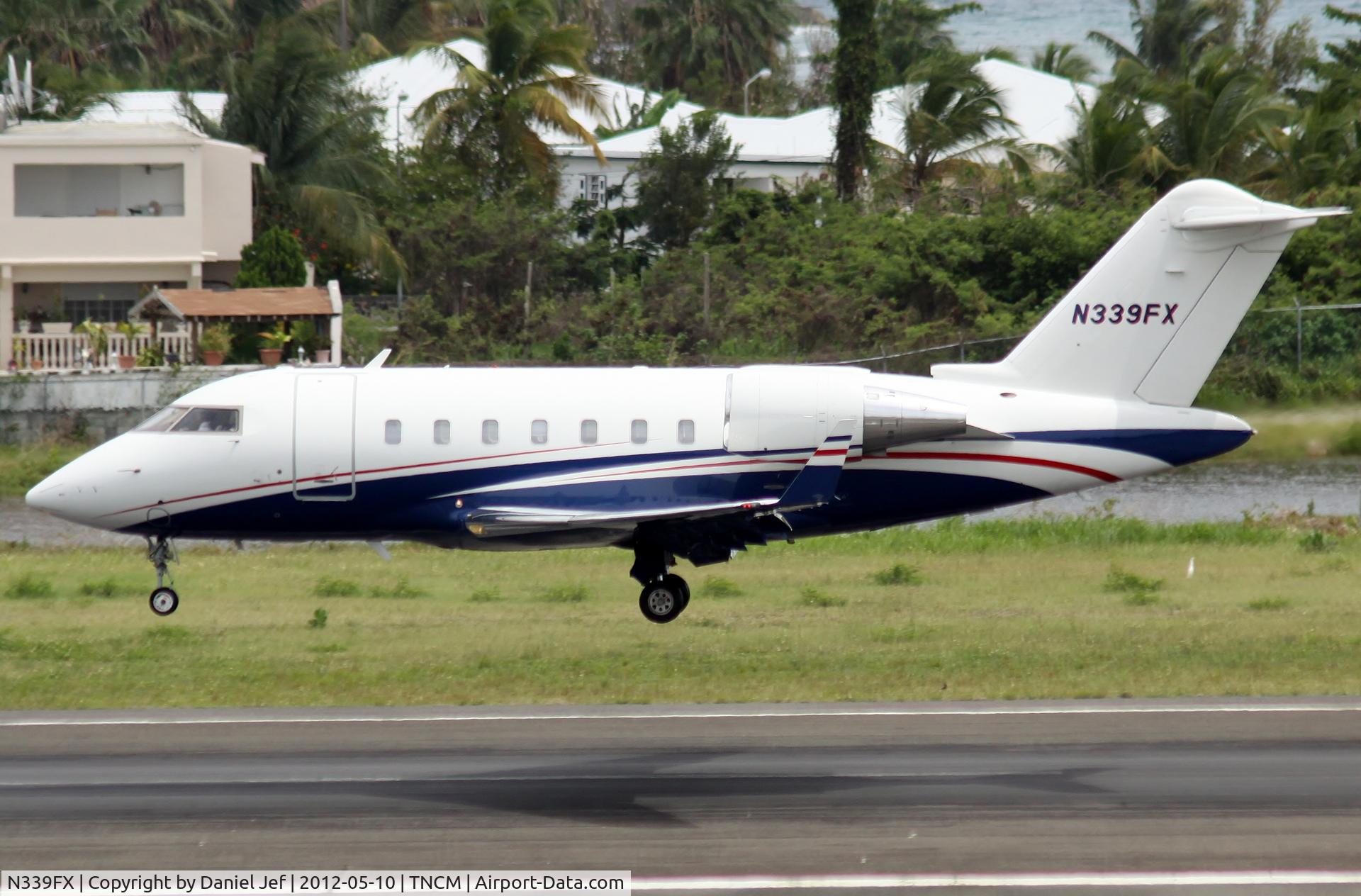 N339FX, 2007 Bombardier Challenger 605 (CL-600-2B16) C/N 5719, N339FX