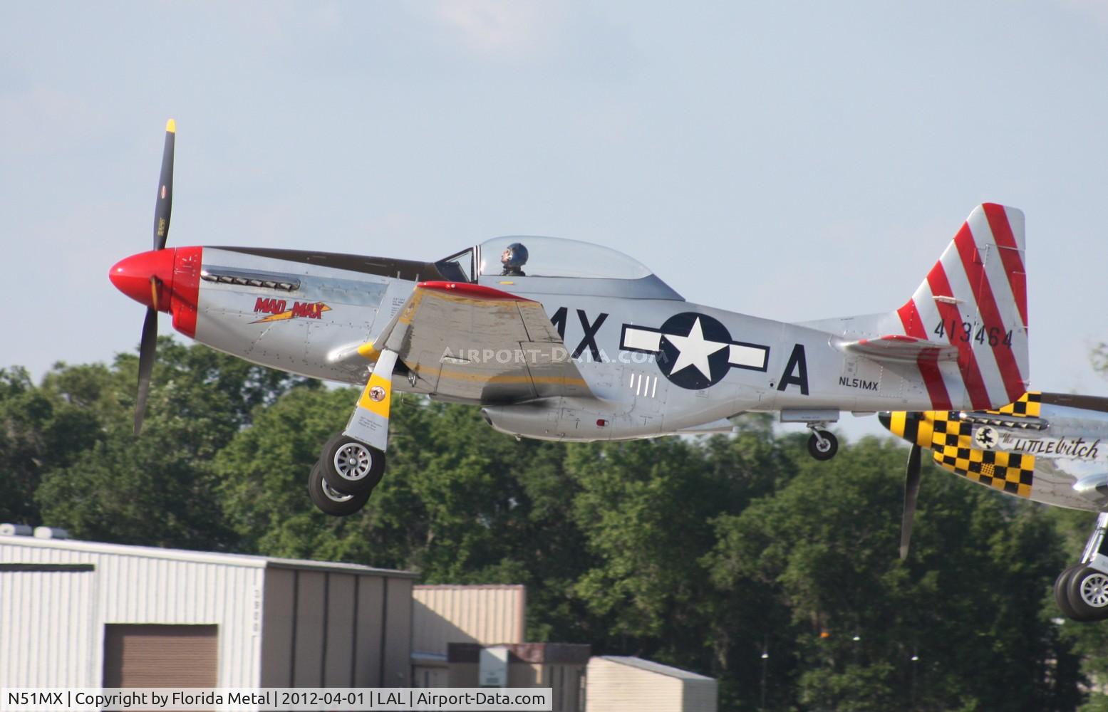N51MX, 1944 North American F-51D Mustang C/N 45-11559, Mad Max