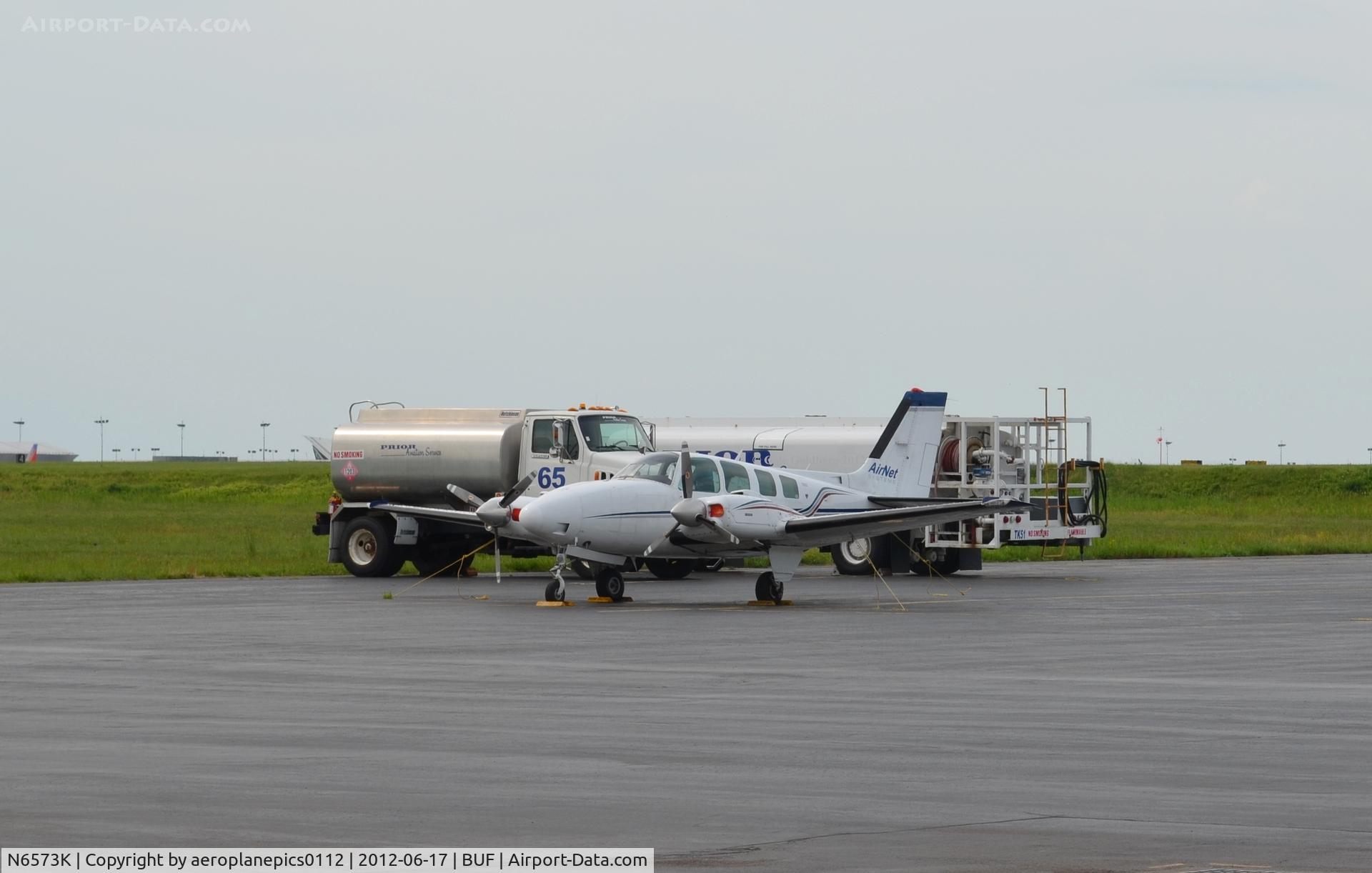 N6573K, 1983 Beech 58 Baron C/N TH-1369, N6573K of AirNet Systems. See more photos at OPShots.net