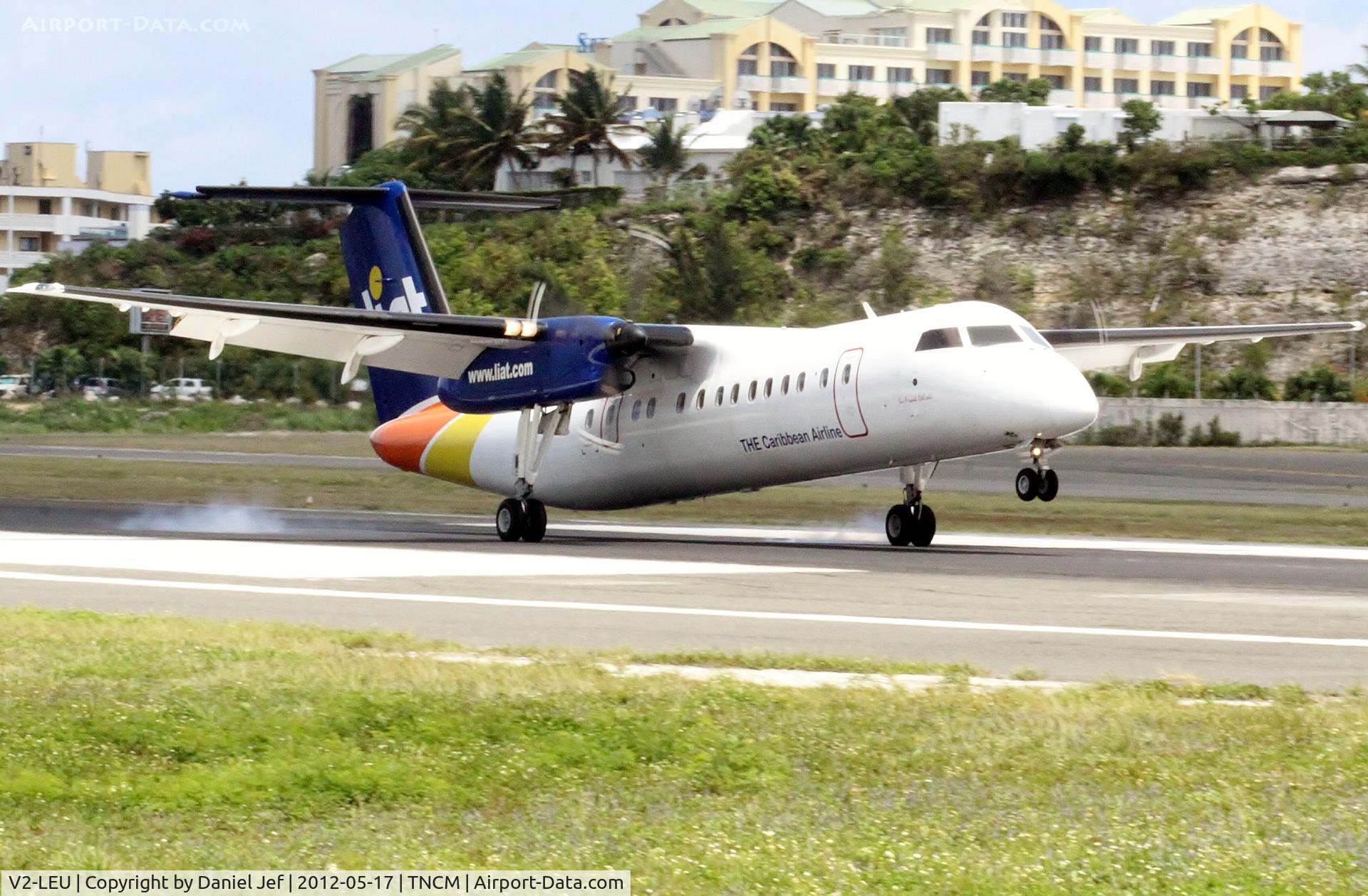 V2-LEU, 1995 De Havilland Canada DHC-8-311B Dash 8 C/N 408, V2-LEU