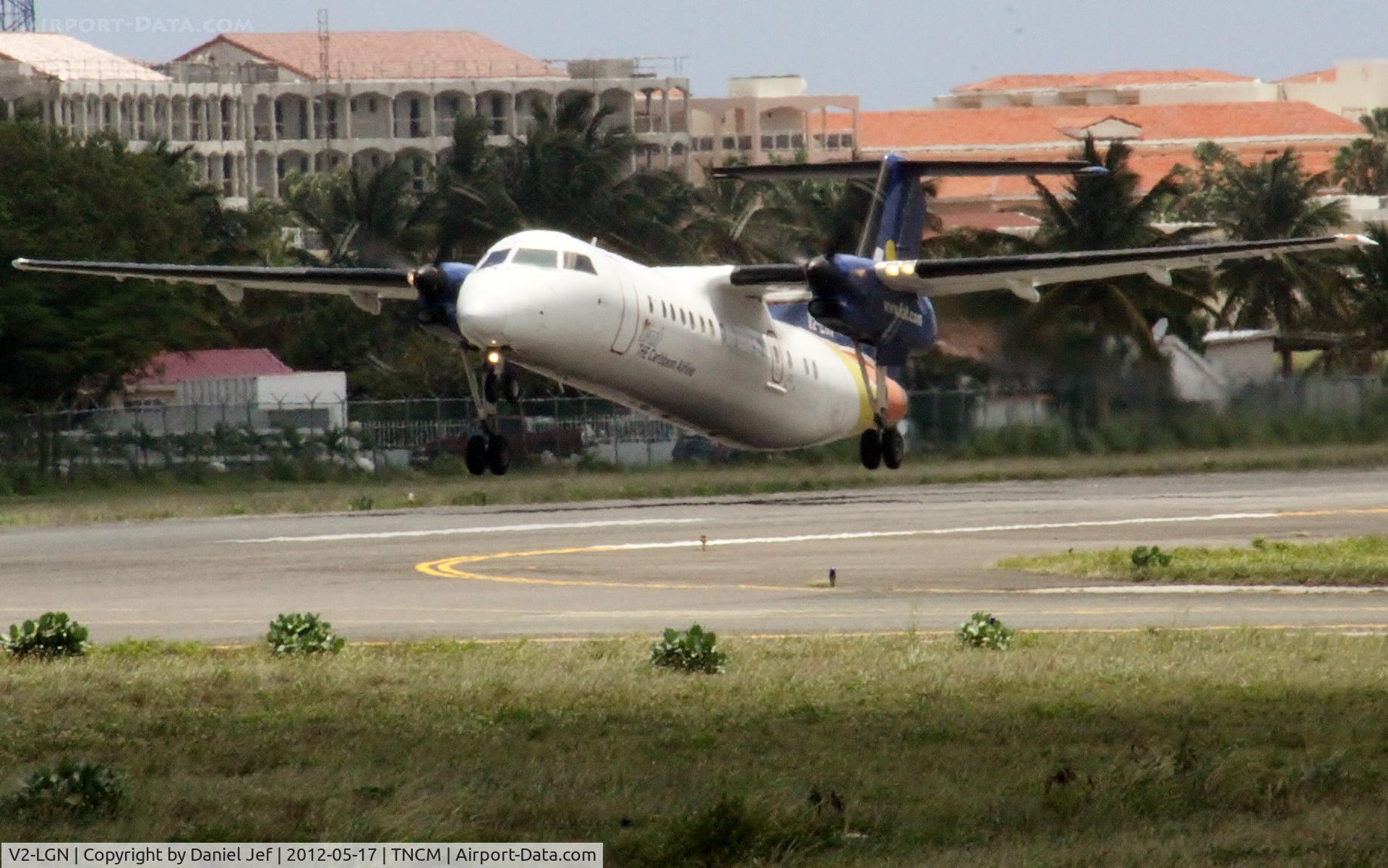 V2-LGN, 1990 De Havilland Canada DHC-8-311 Dash 8 C/N 230, V2-LGN