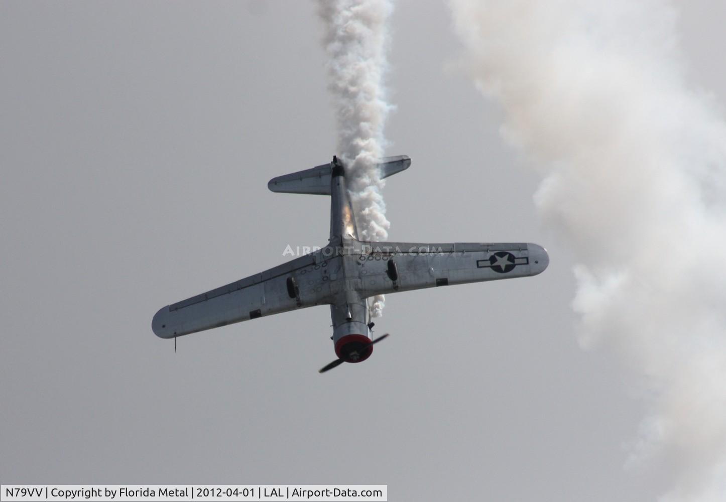 N79VV, 1942 Consolidated Vultee BT-13A C/N 11756, aerobatic BT-13