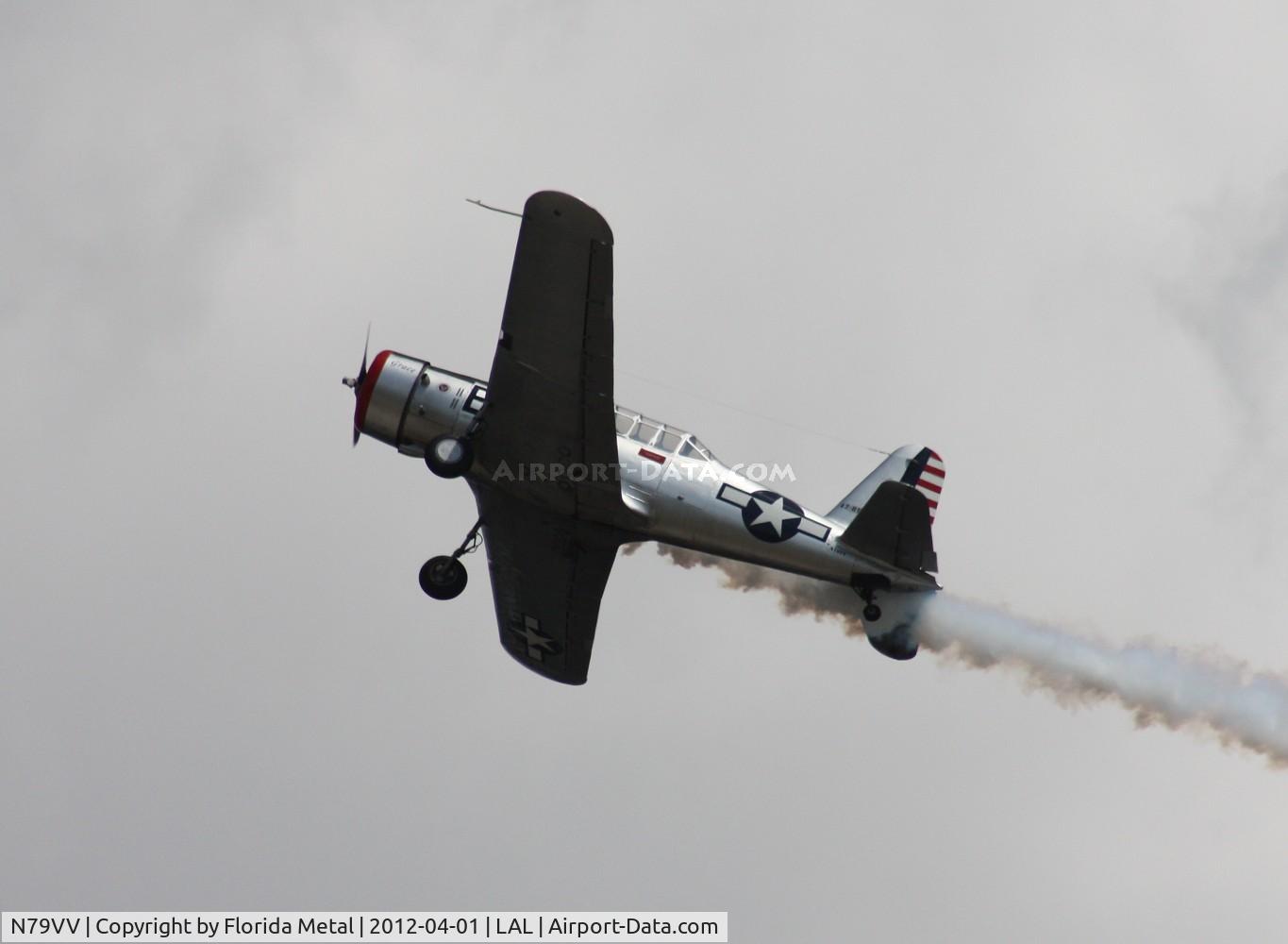 N79VV, 1942 Consolidated Vultee BT-13A C/N 11756, aerobatic BT-13