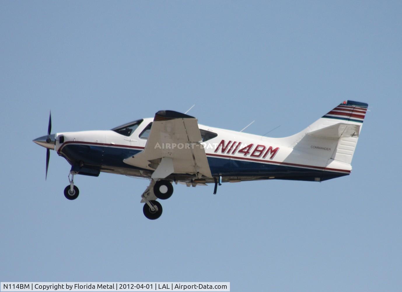 N114BM, 1976 Rockwell International 114 Commander C/N 14082, Rockwell 114