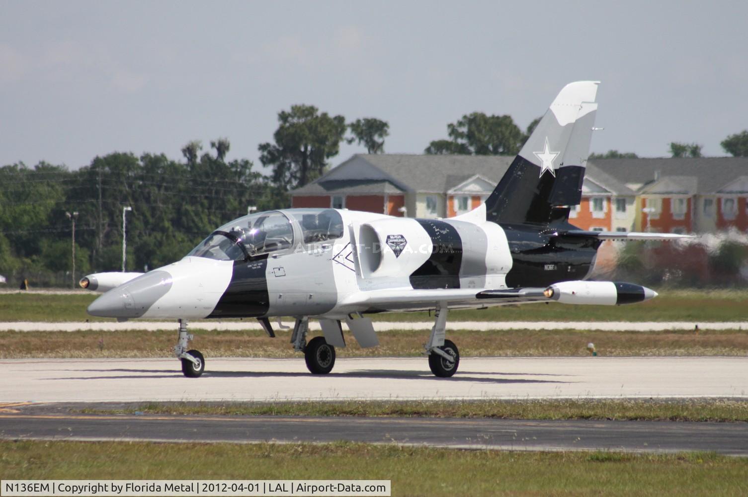 N136EM, 1984 Aero L-39C Albatros C/N 432917, Black Diamond Jet Team
