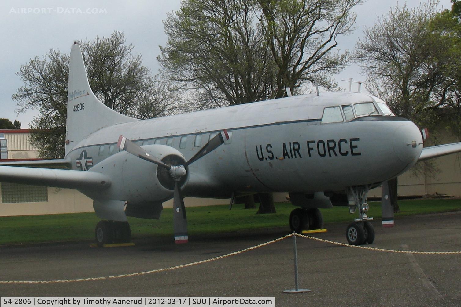 54-2806, 1954 Convair C-131D Samaritan C/N 201, Convair C-131D-CO, c/n: 201, Travis AFB