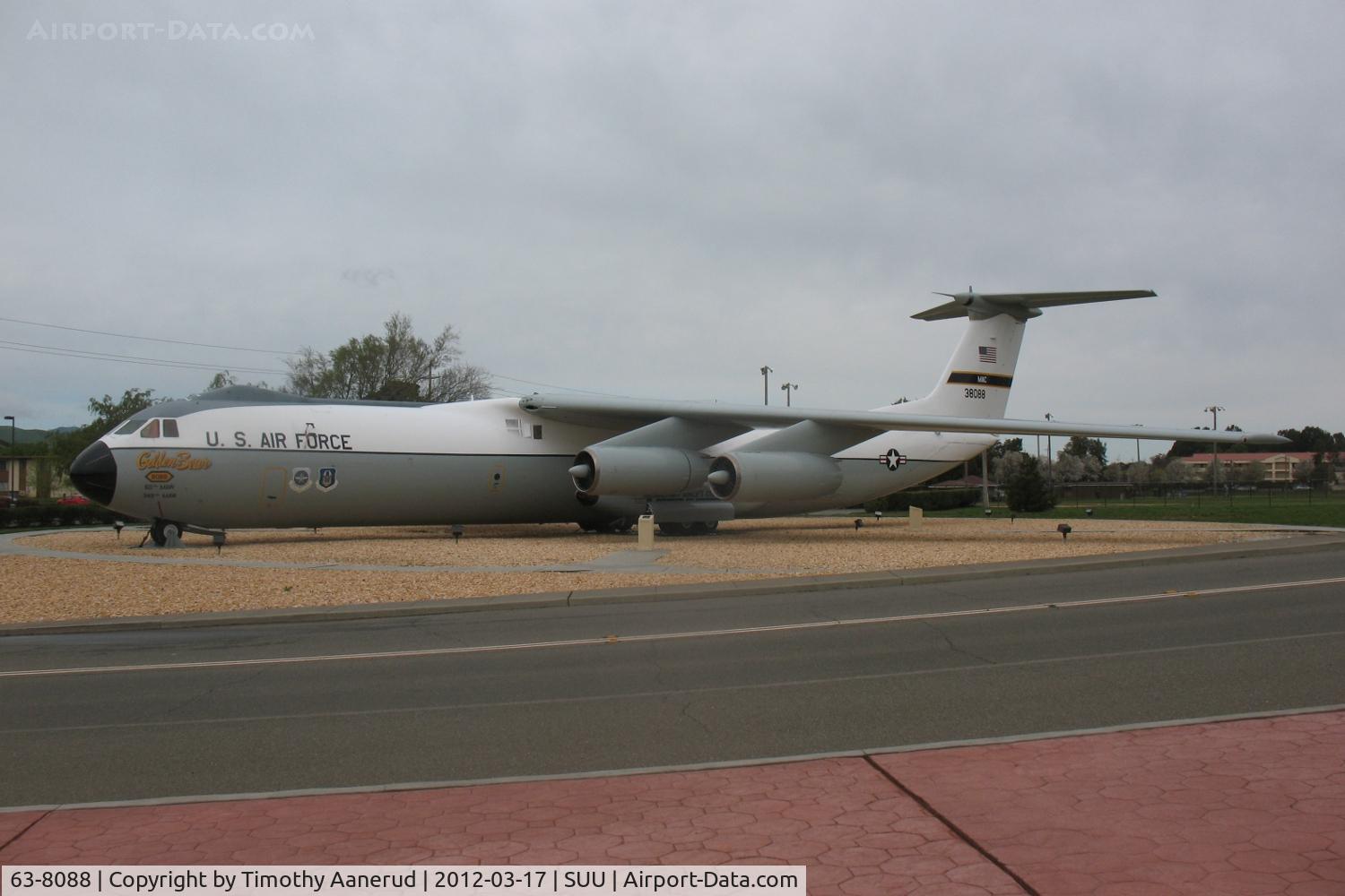 63-8088, 1963 Lockheed C-141B Starlifter C/N 300-6019, Lockheed C-141A-10-LM, c/n: 300-6019, Travis AFB.