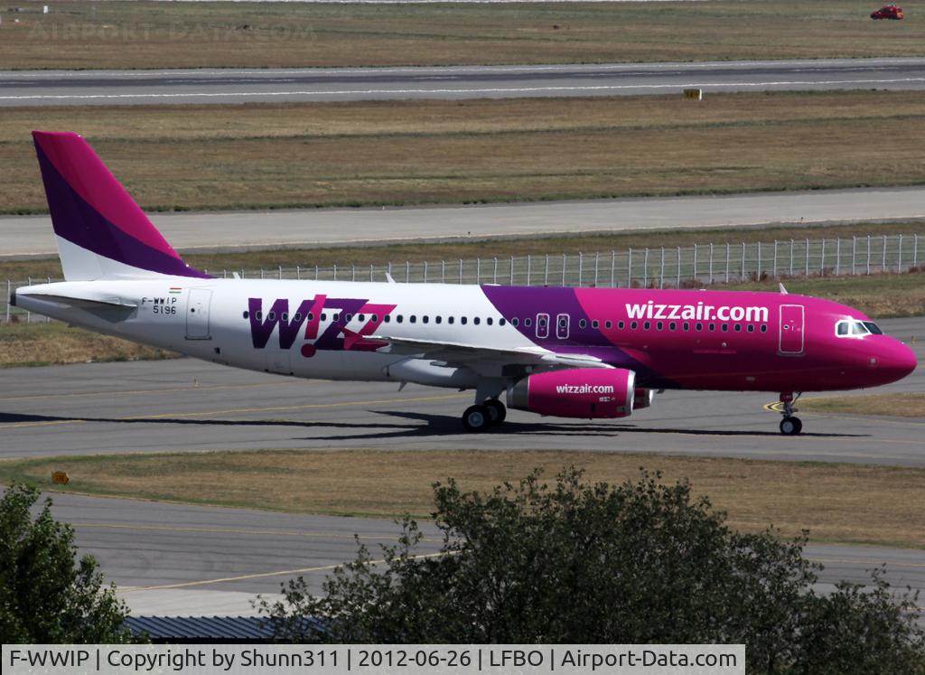 F-WWIP, 2012 Airbus A320-232 C/N 5196, C/n 5196 - To be HA-LWQ